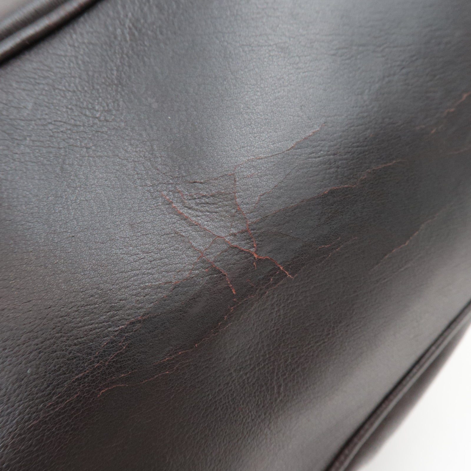 SAINT LAURENT YSL Muse Leather Shoulder Bag Brown *Key Lock, Clochette