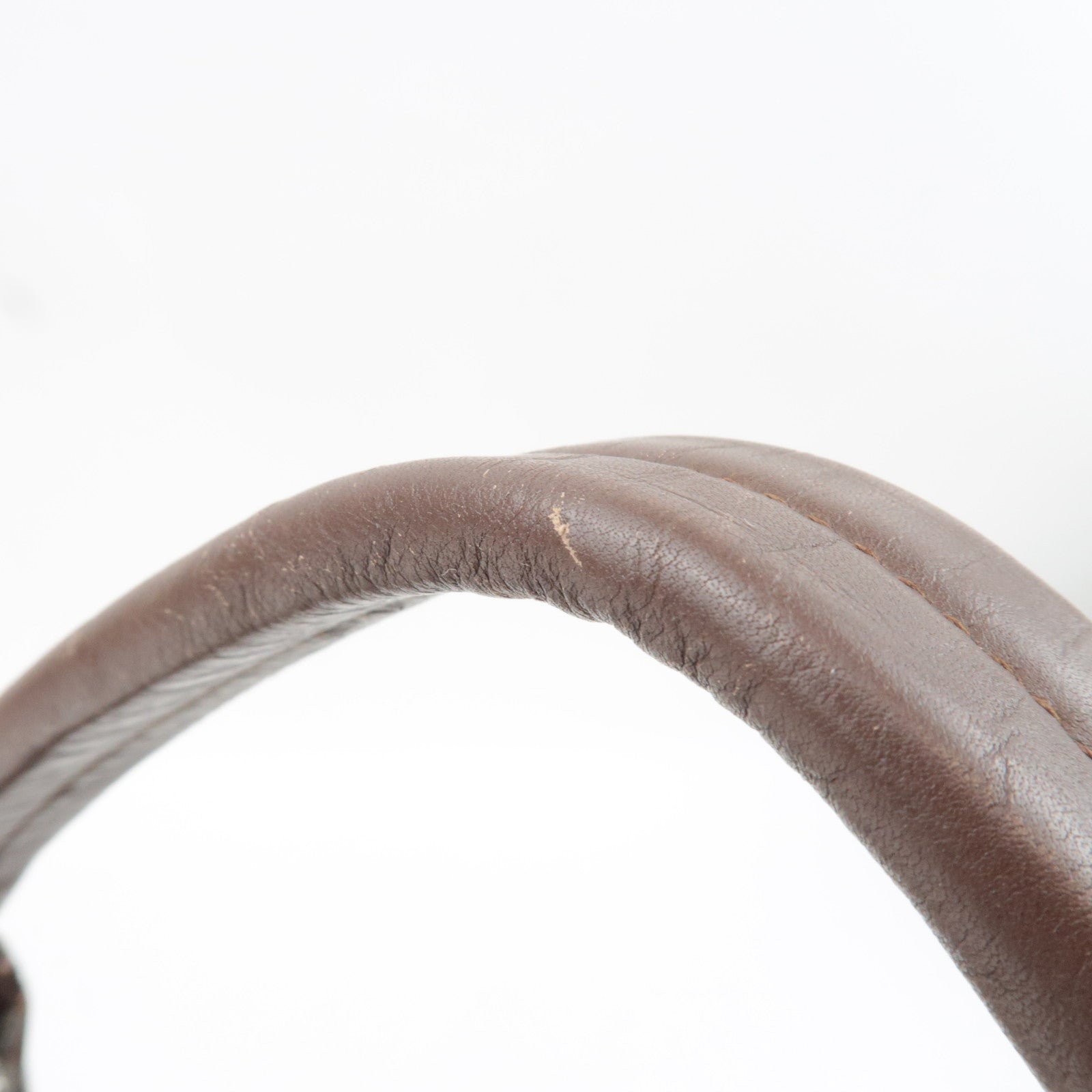 GUCCI GG Canvas Leather Shoulder Bag Beige Brown 001.4299