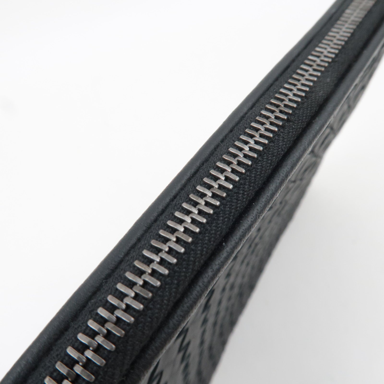 BOTTEGA VENETA Intrecciato Leather Clutch Bag Black