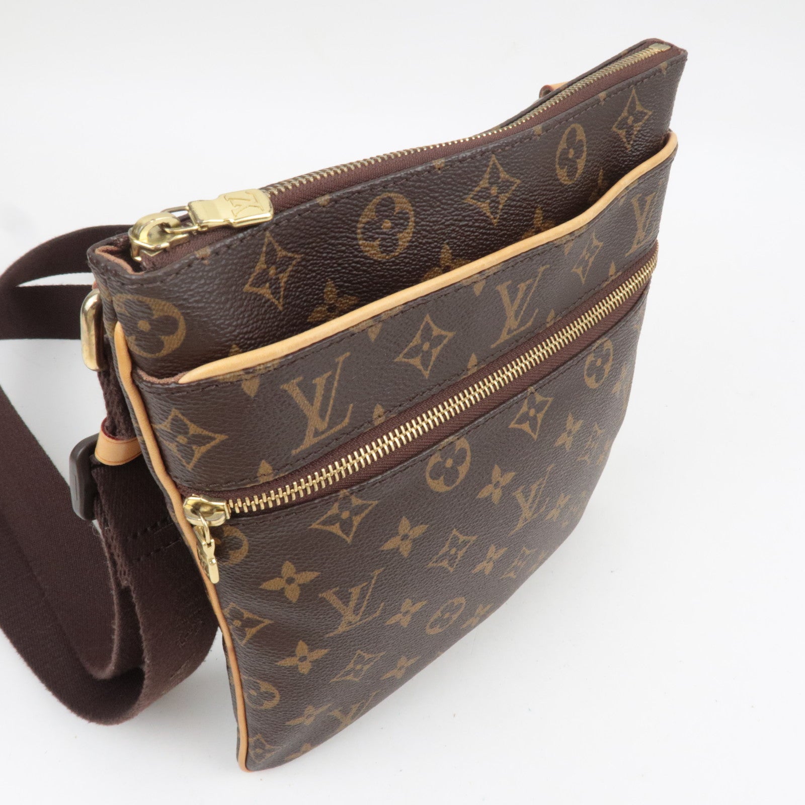 Louis Vuitton Monogram Pochette Valmy Shoulder Bag M40524
