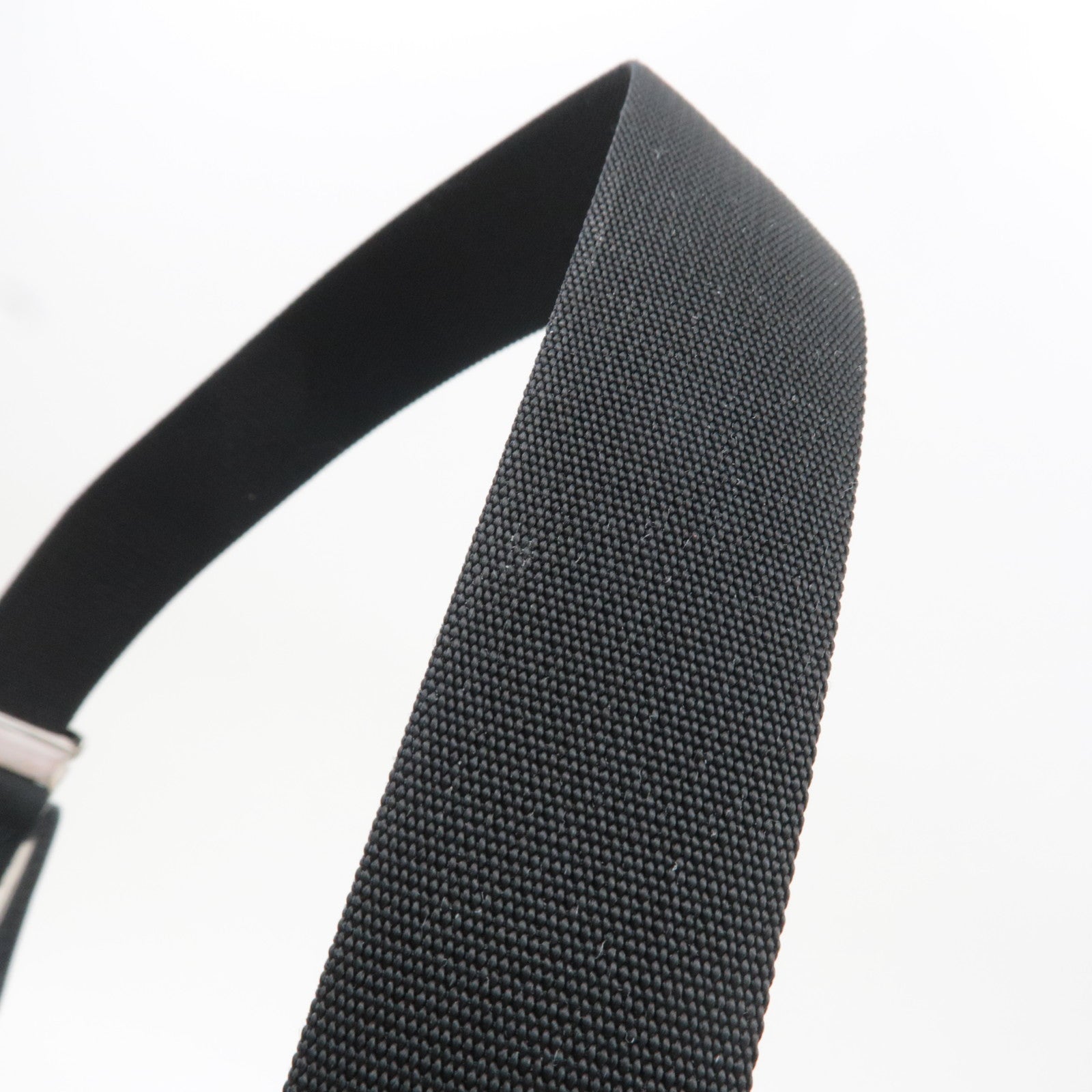 GUCCI Shoulder Bag GG Canvas Leather Black 019.0538