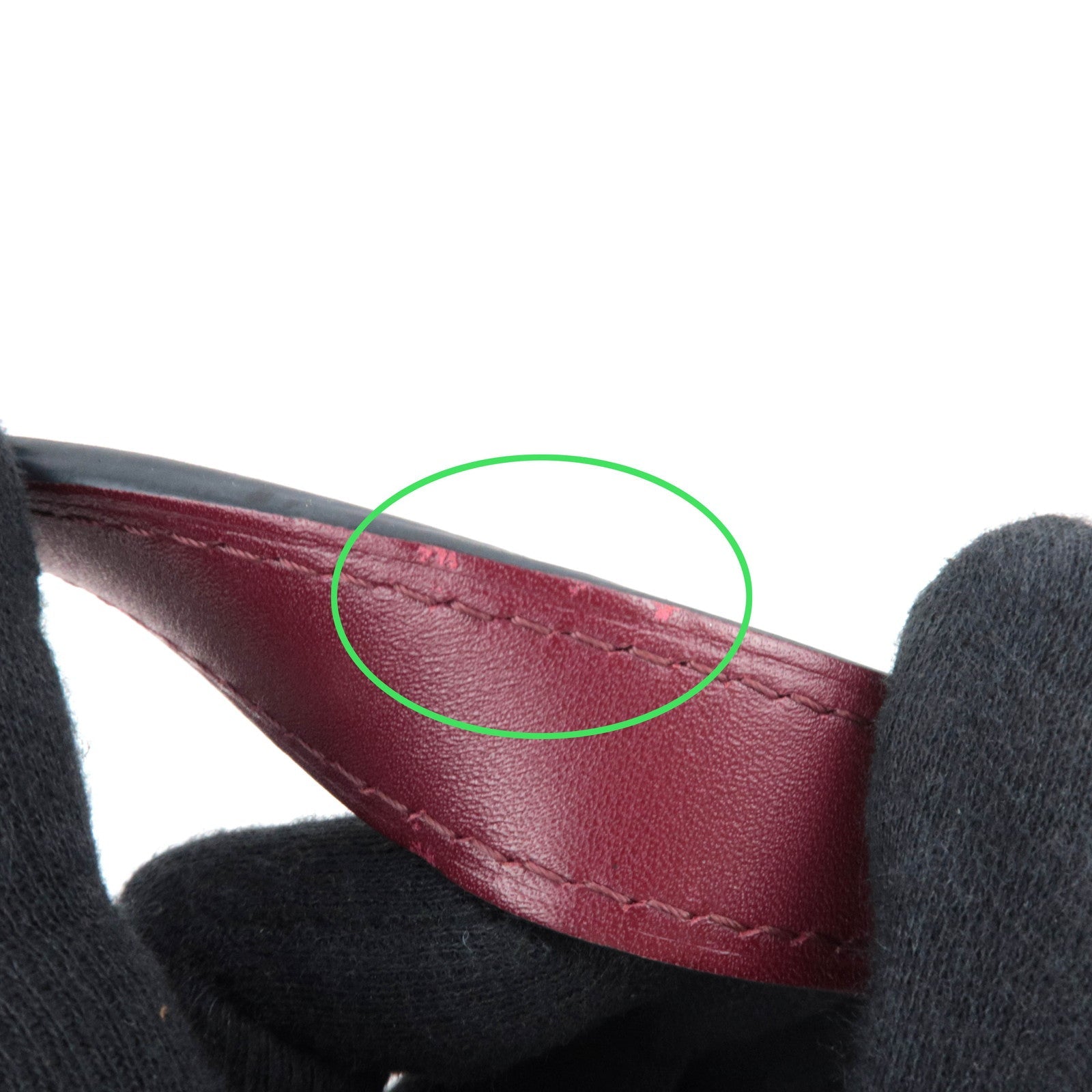 Louis Vuitton Monogram Flower Hobo Shoulder Bag Bordeaux M43547 *Clochette, Key Lock