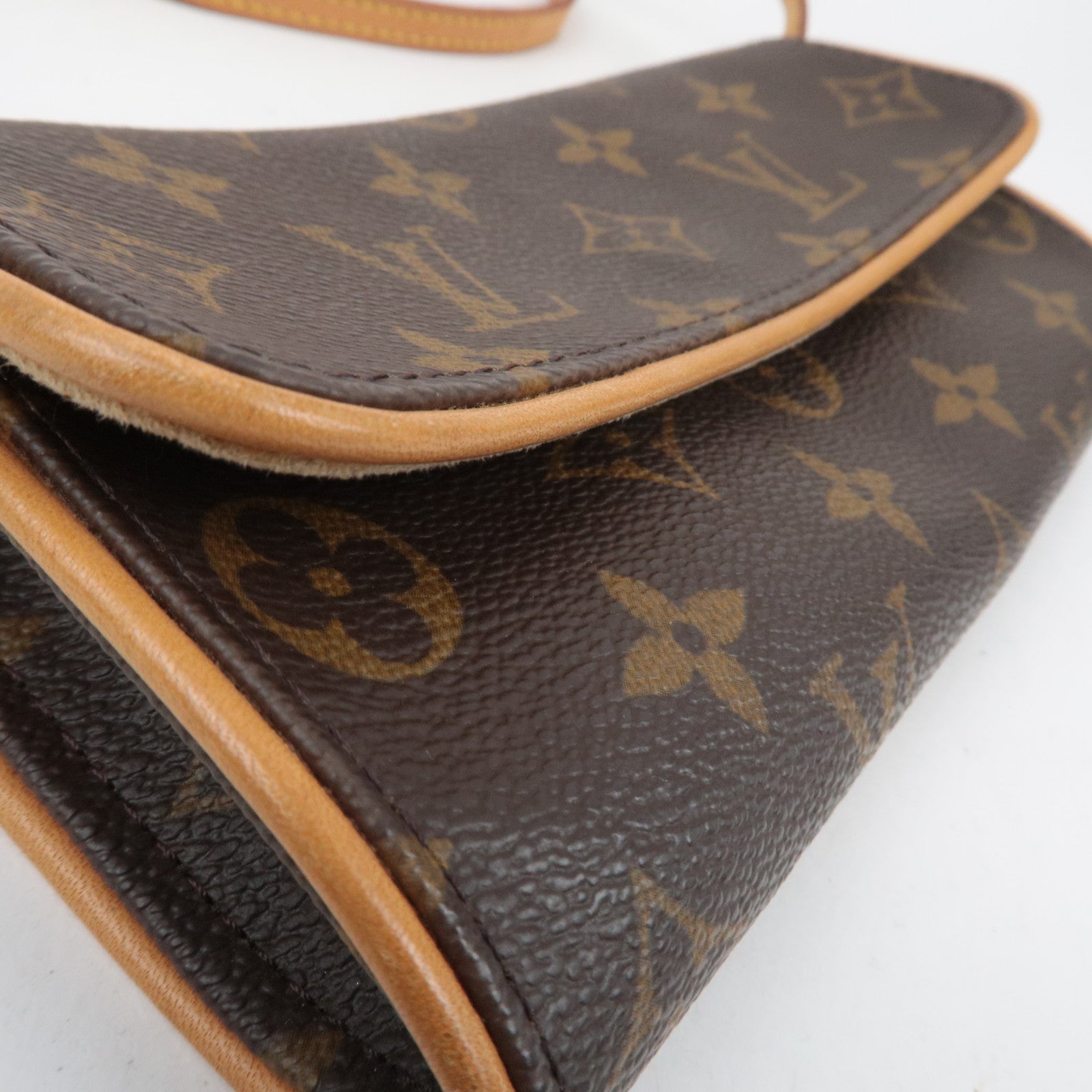 Louis Vuitton Monogram Pochette Twin PM Shoulder Bag M51854 *Strap