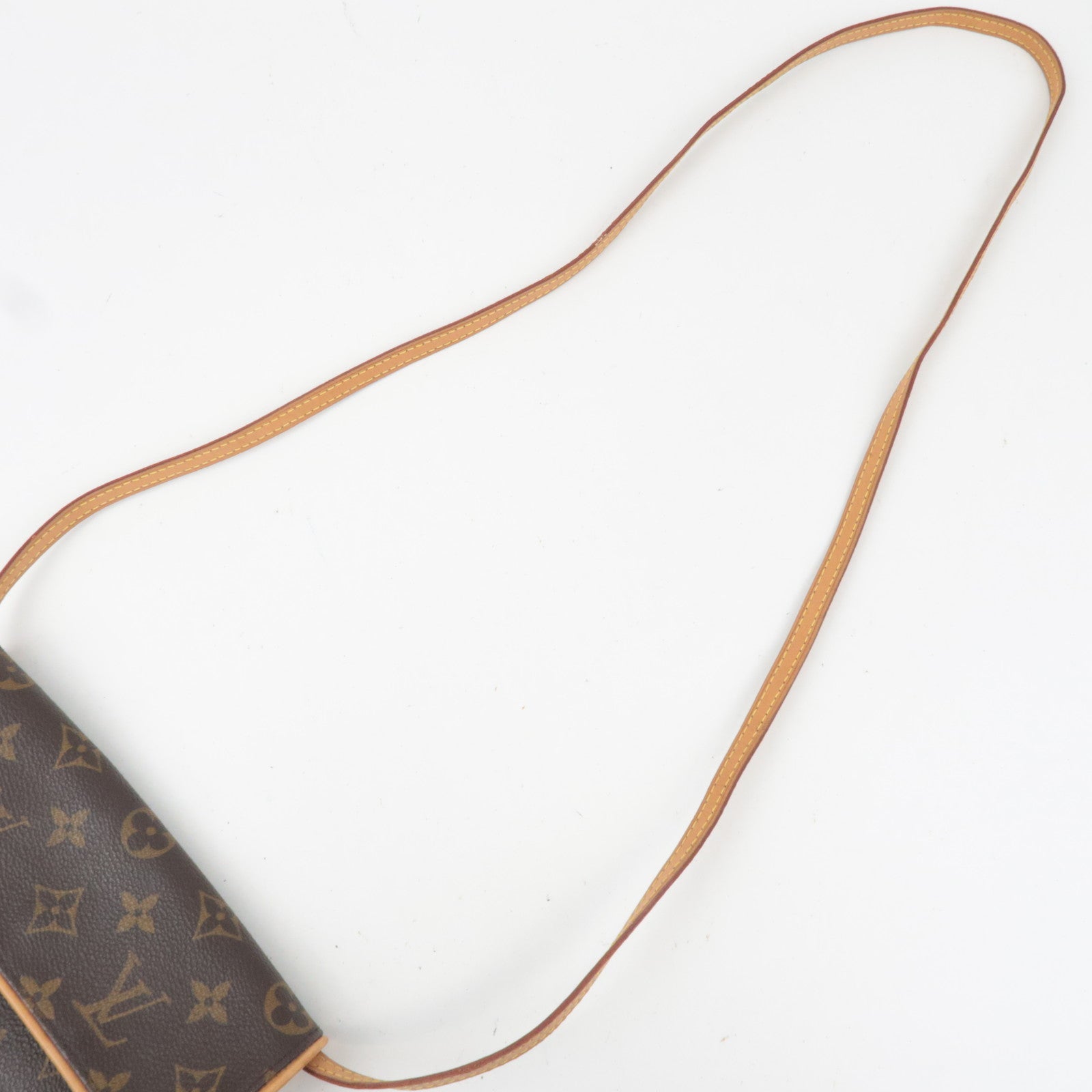 Louis Vuitton Monogram Pochette Twin PM Shoulder Bag M51854 *Strap
