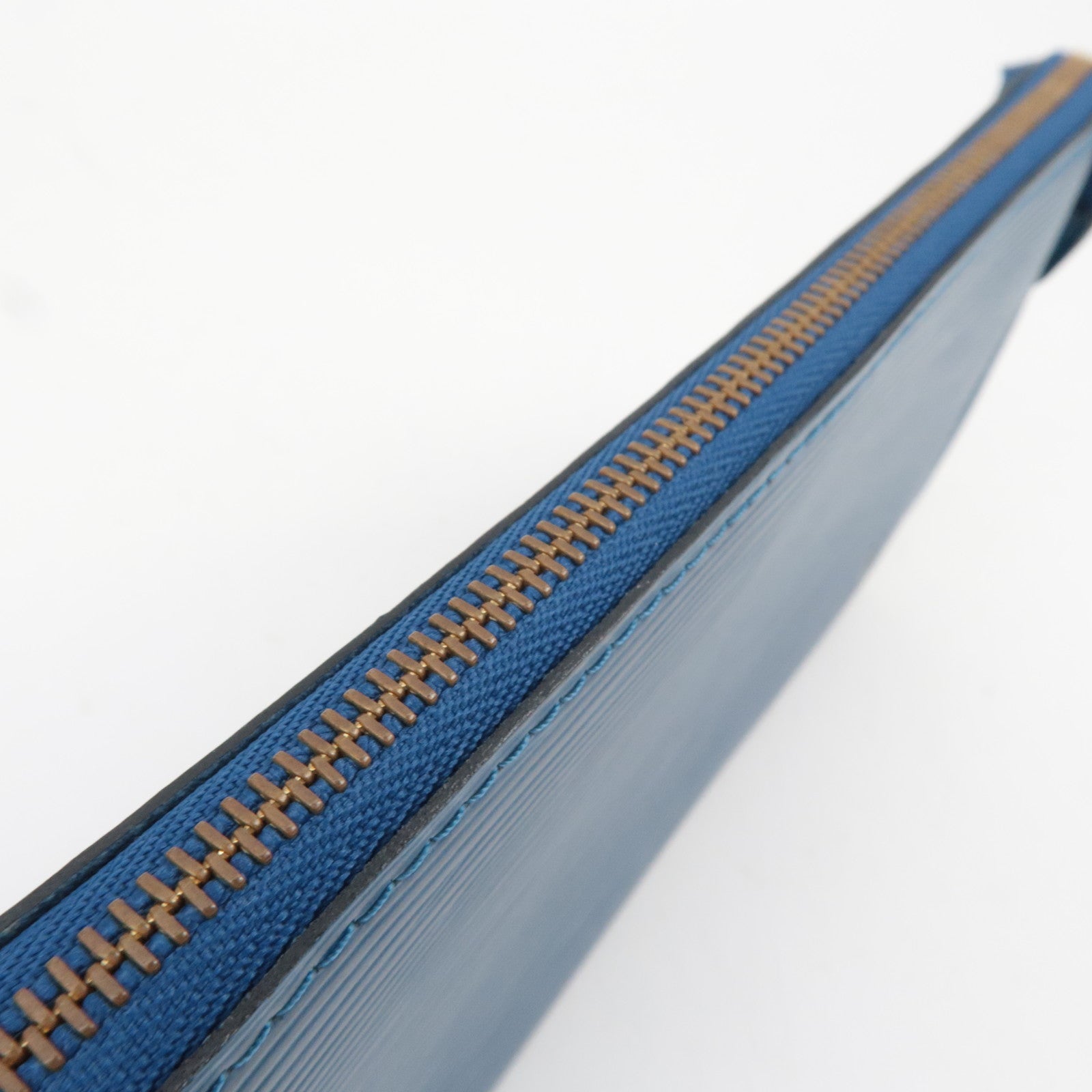 Louis Vuitton Epi Pochette Accessoires Handbag Toledo Blue M52945