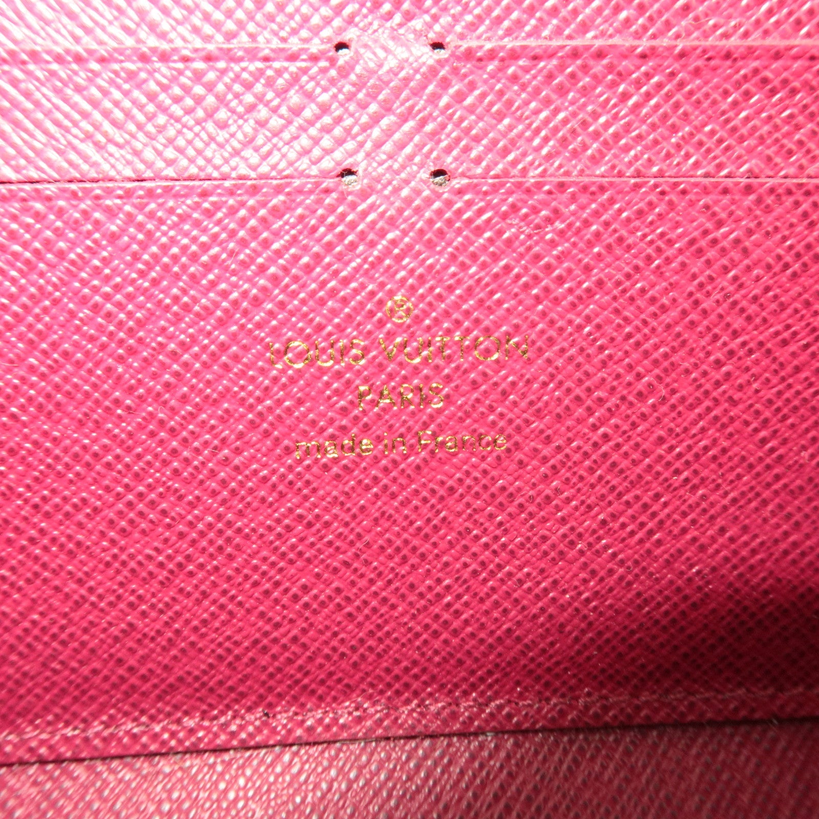 Louis Vuitton Monogram Portefeuille Clemence Long Wallet Fuchsia M60742