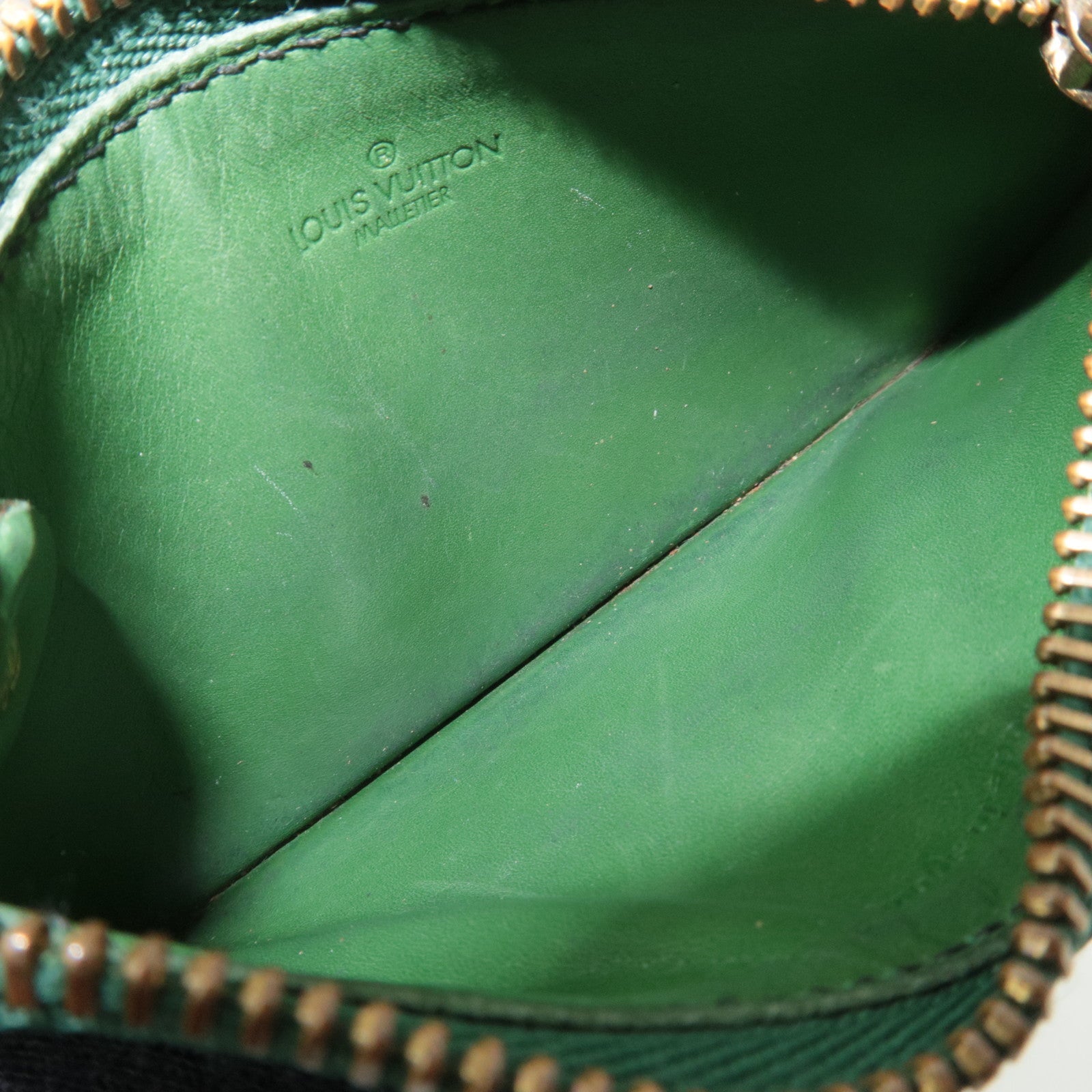 Louis Vuitton Epi Pochette Cles Coin Case Borneo Green M63804