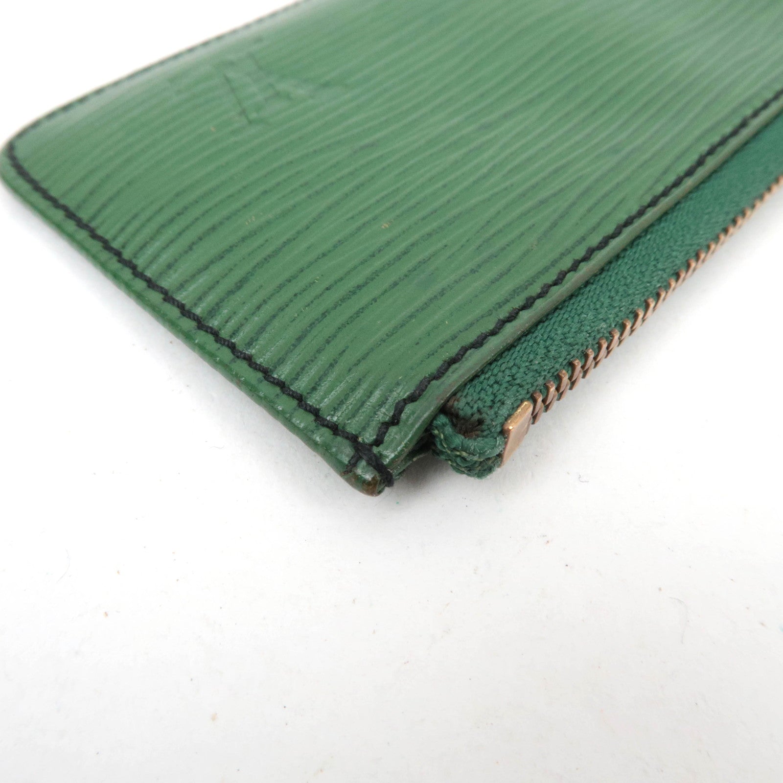 Louis Vuitton Epi Pochette Cles Coin Case Borneo Green M63804