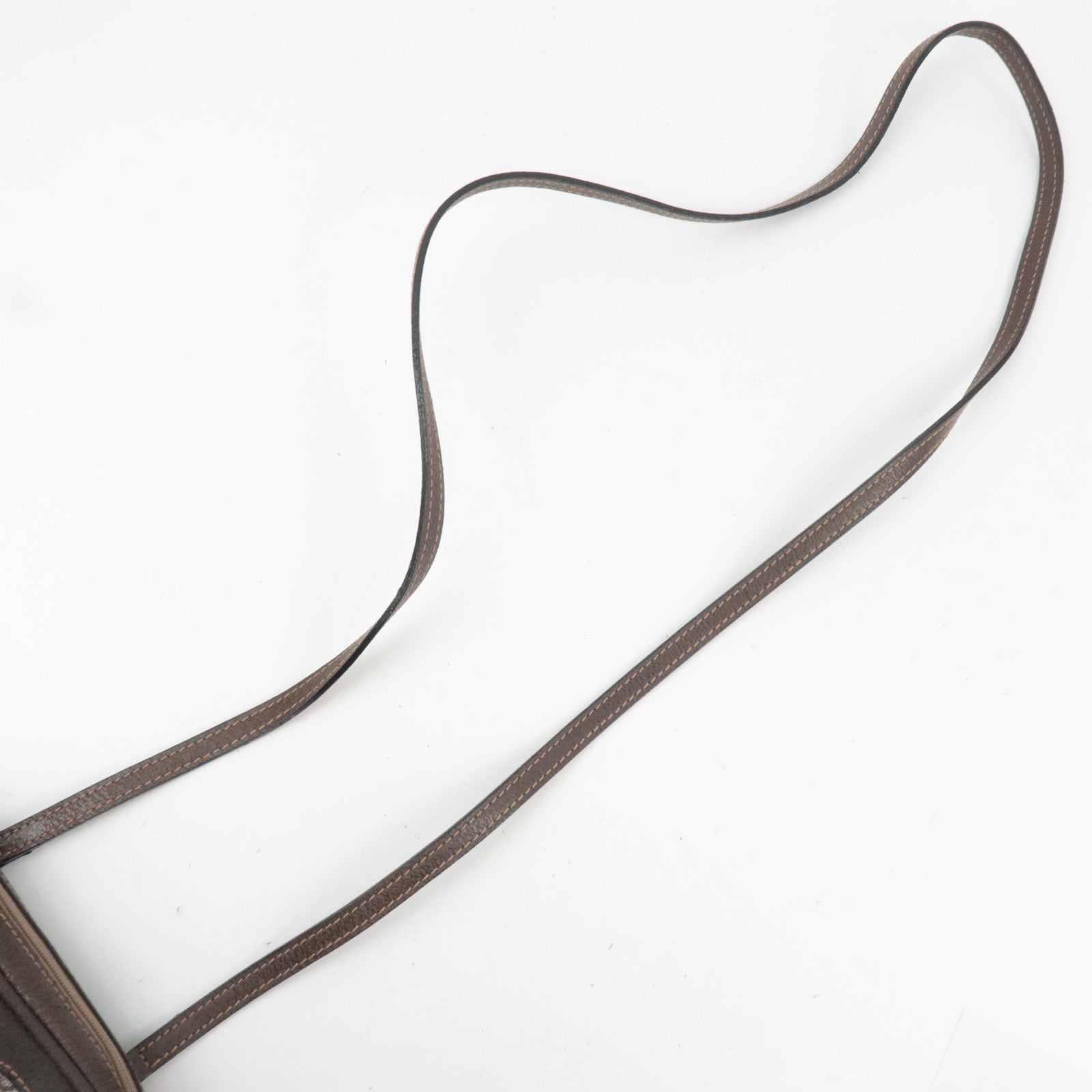 GUCCI Old Gucci Mini Shoulder Bag GG Plus Leather Beige