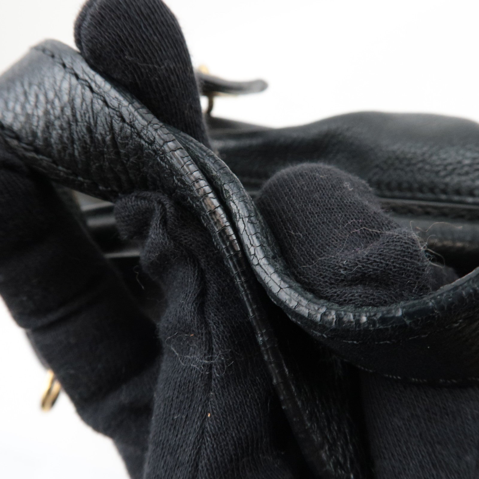 Chloe Paraty Leather 2Way Shoulder bag Black