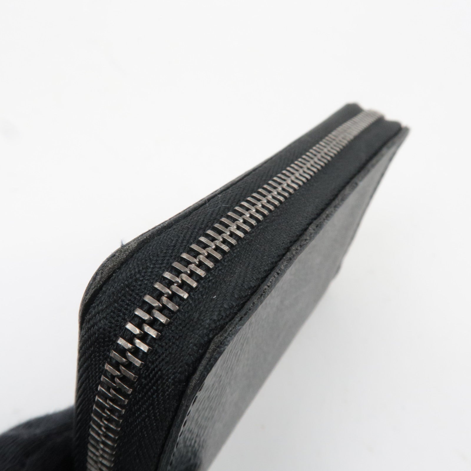 Louis Vuitton Monogram Eclipse Zippy Coin Purse Vertical M81662 *Box, Dust bag