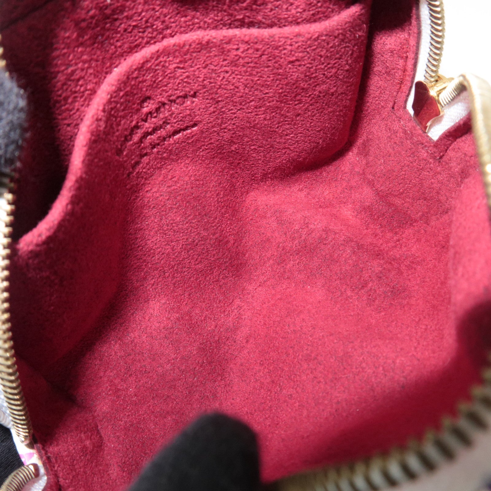 Louis Vuitton Monogram Multicolor Trousse Wapity Mini Pouch Blanc M58033