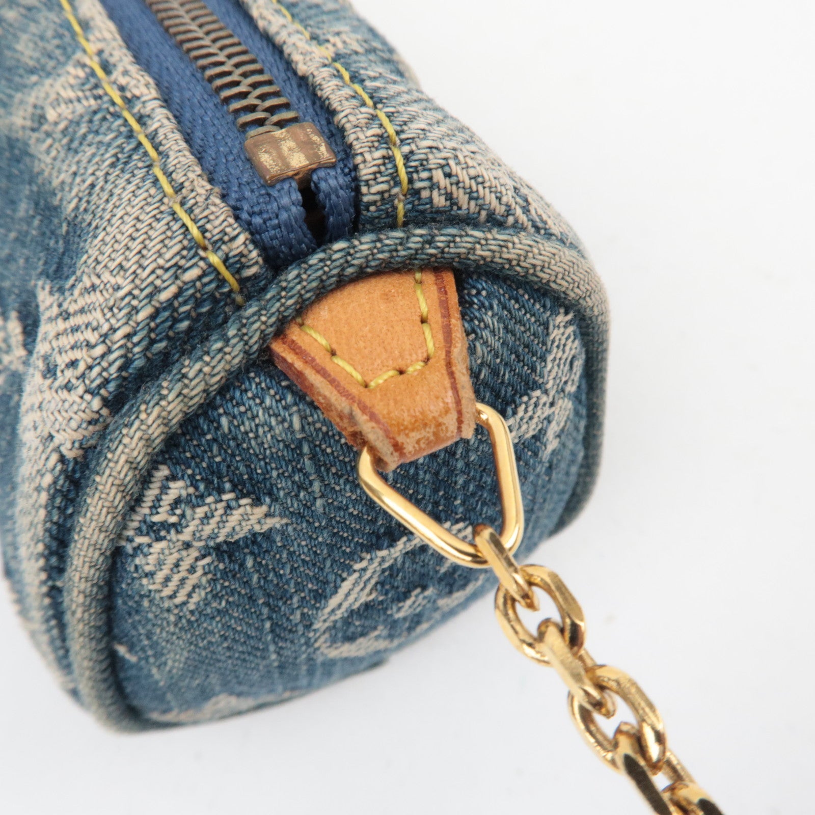 Louis Vuitton Monogram Denim Pouch for Trousse Speedy PM M95082