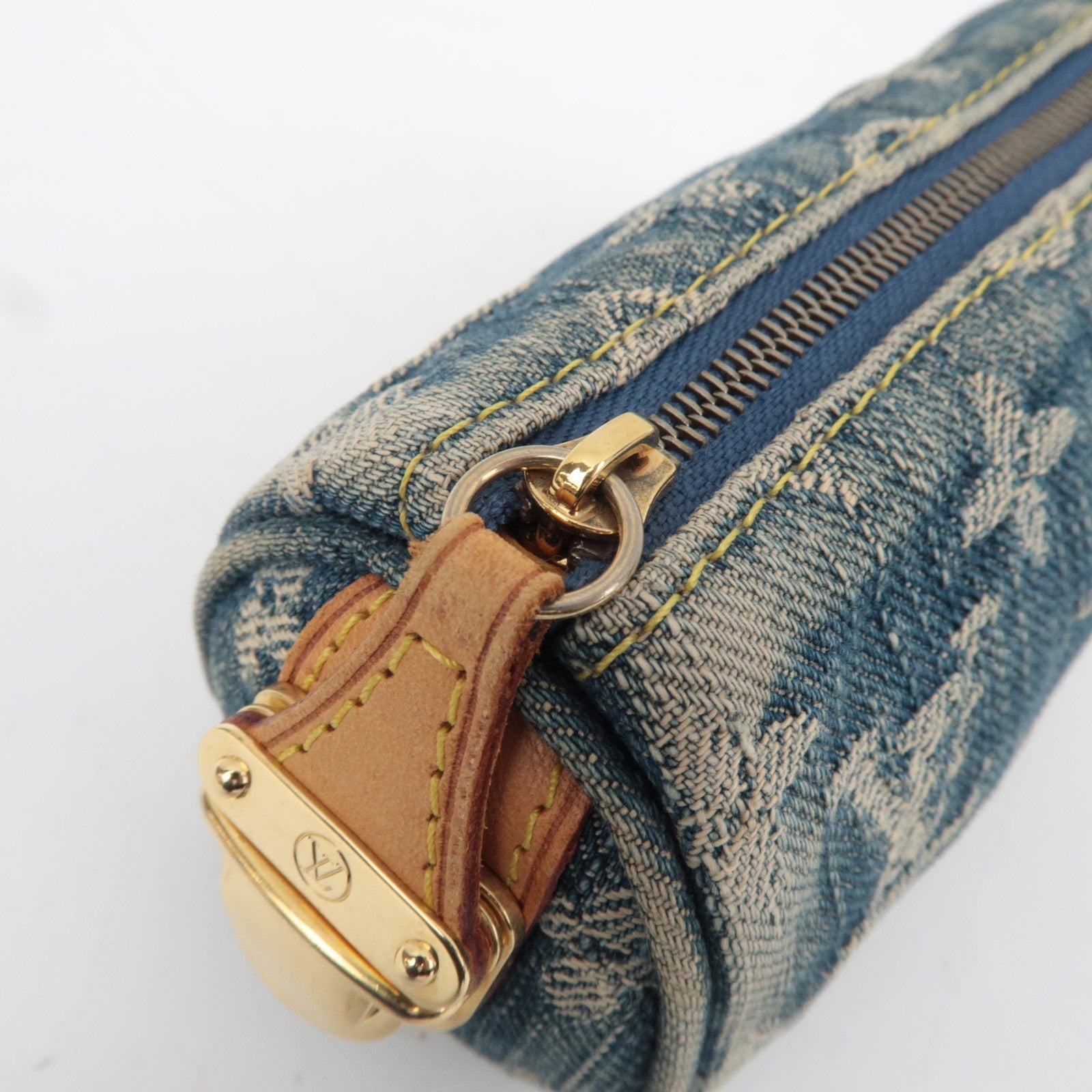 Louis Vuitton Monogram Denim Pouch for Trousse Speedy PM M95082