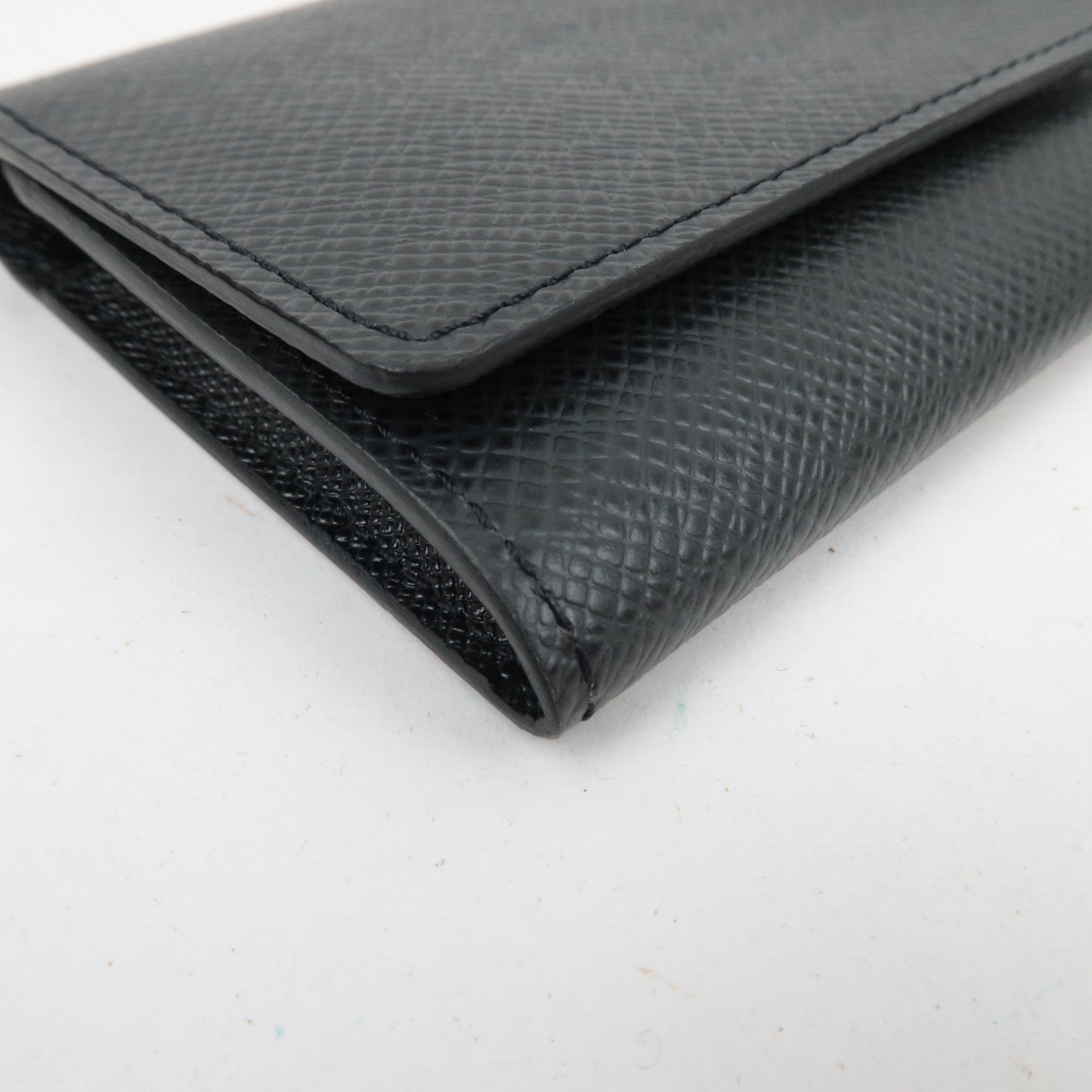 Louis Vuitton Taiga Envelope Carte De Visite Card Case Ardoise M30922