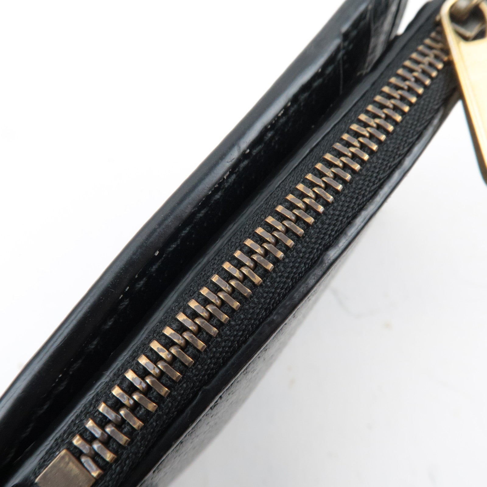 GUCCI GG Marmont Bifold Wallet Leather Black 760223