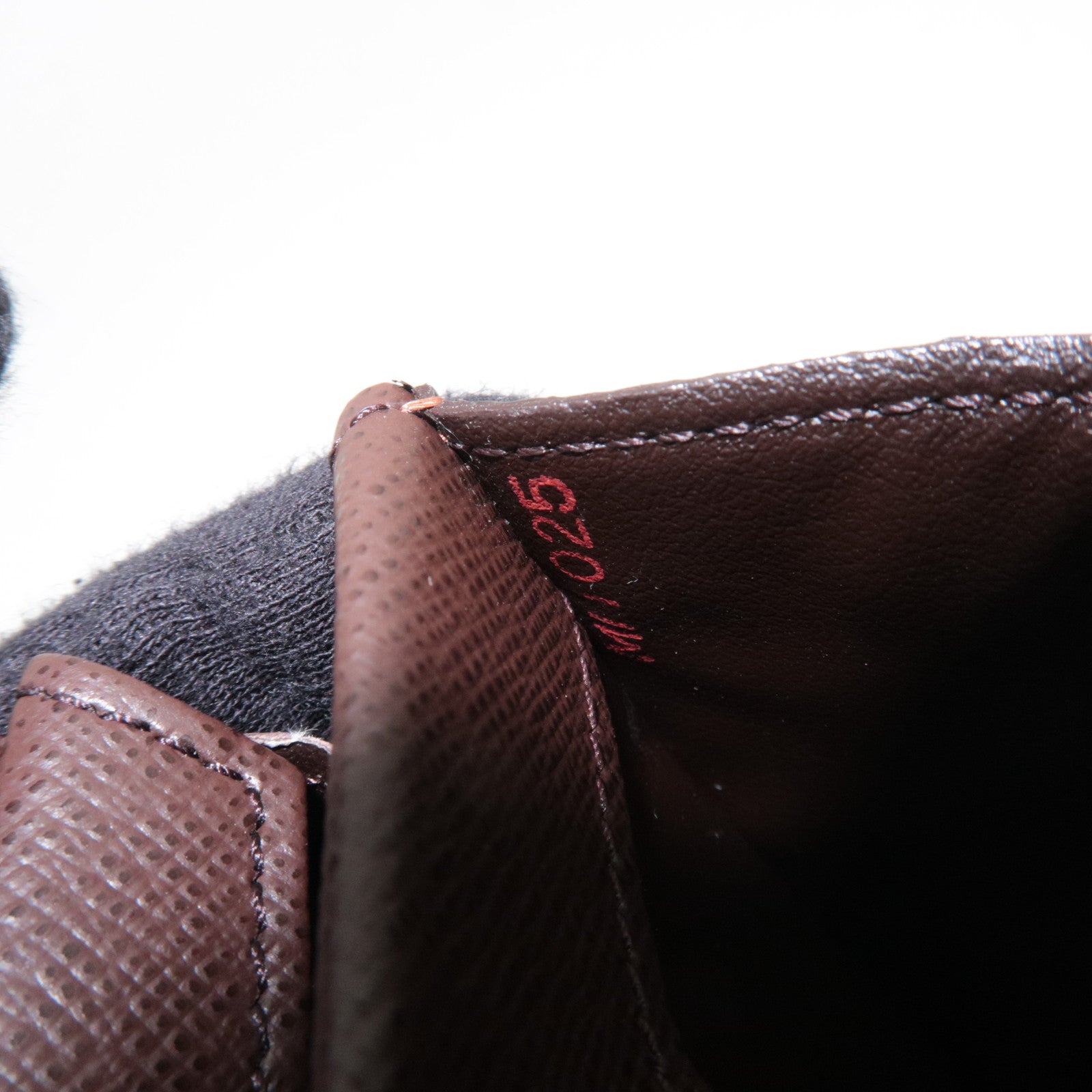 Louis Vuitton Damier Porte Monnaie Plat Coin Case N61930 *Box, Dust bag