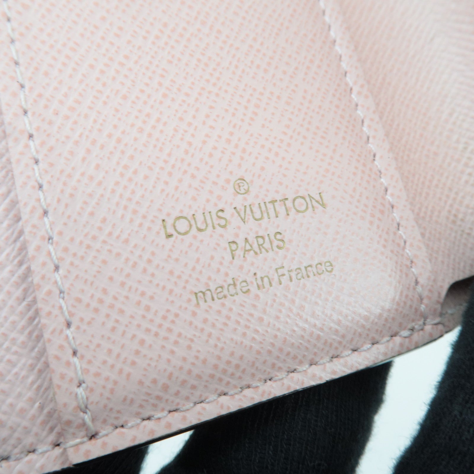 Louis Vuitton Monogram Portefeuille Zoe Trifold Wallet Rose Ballerine M62933