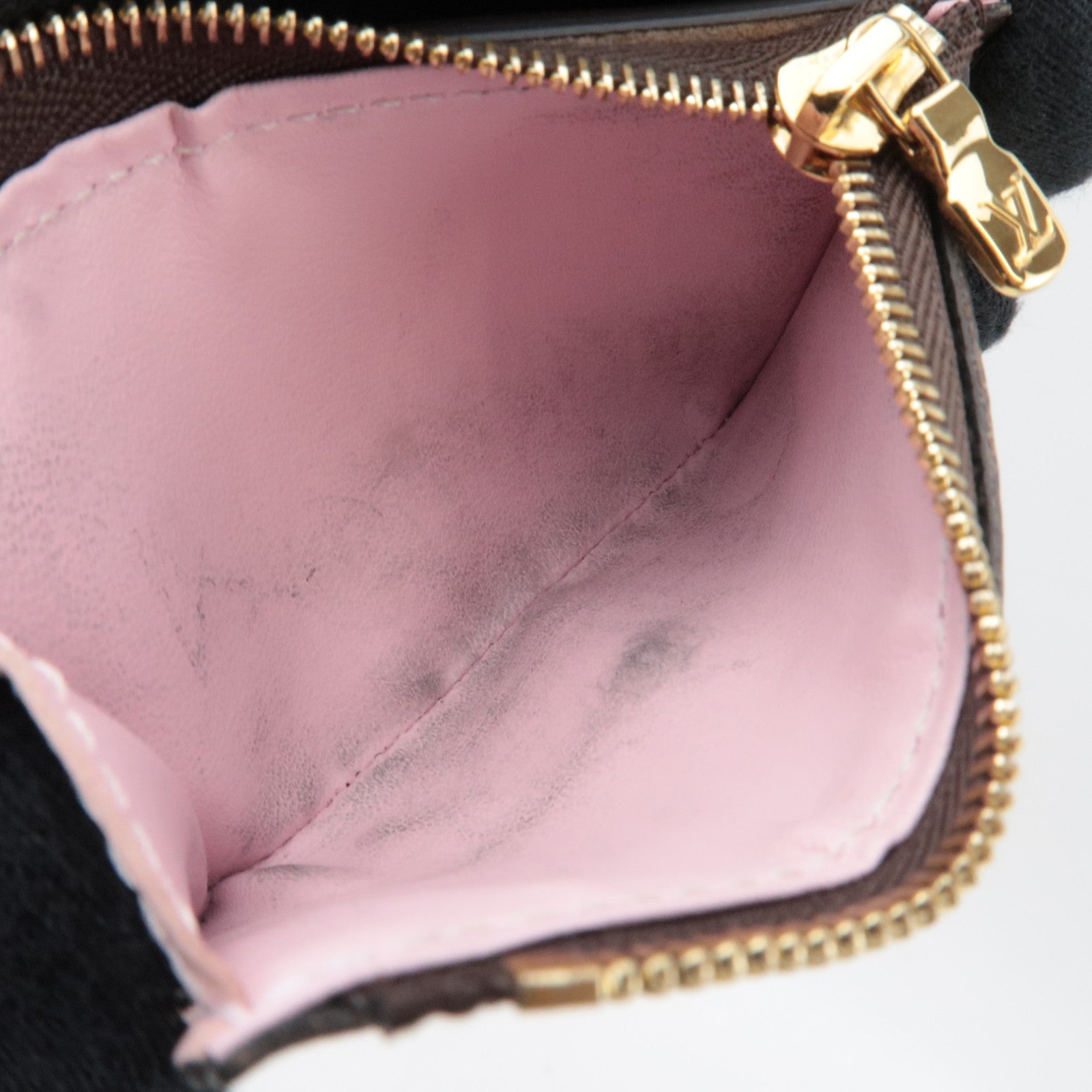 Louis Vuitton Monogram Portefeuille Zoe Trifold Wallet Rose Ballerine M62933