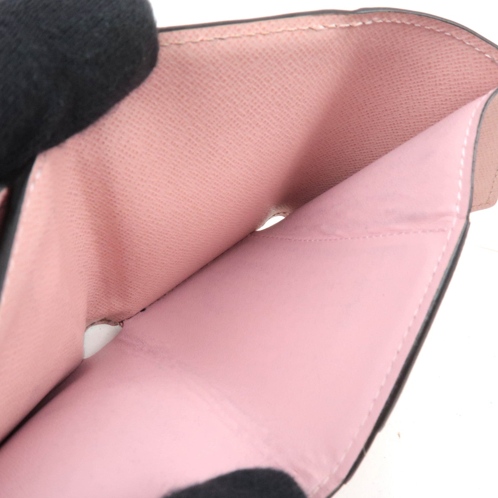 Louis Vuitton Monogram Portefeuille Zoe Trifold Wallet Rose Ballerine M62933