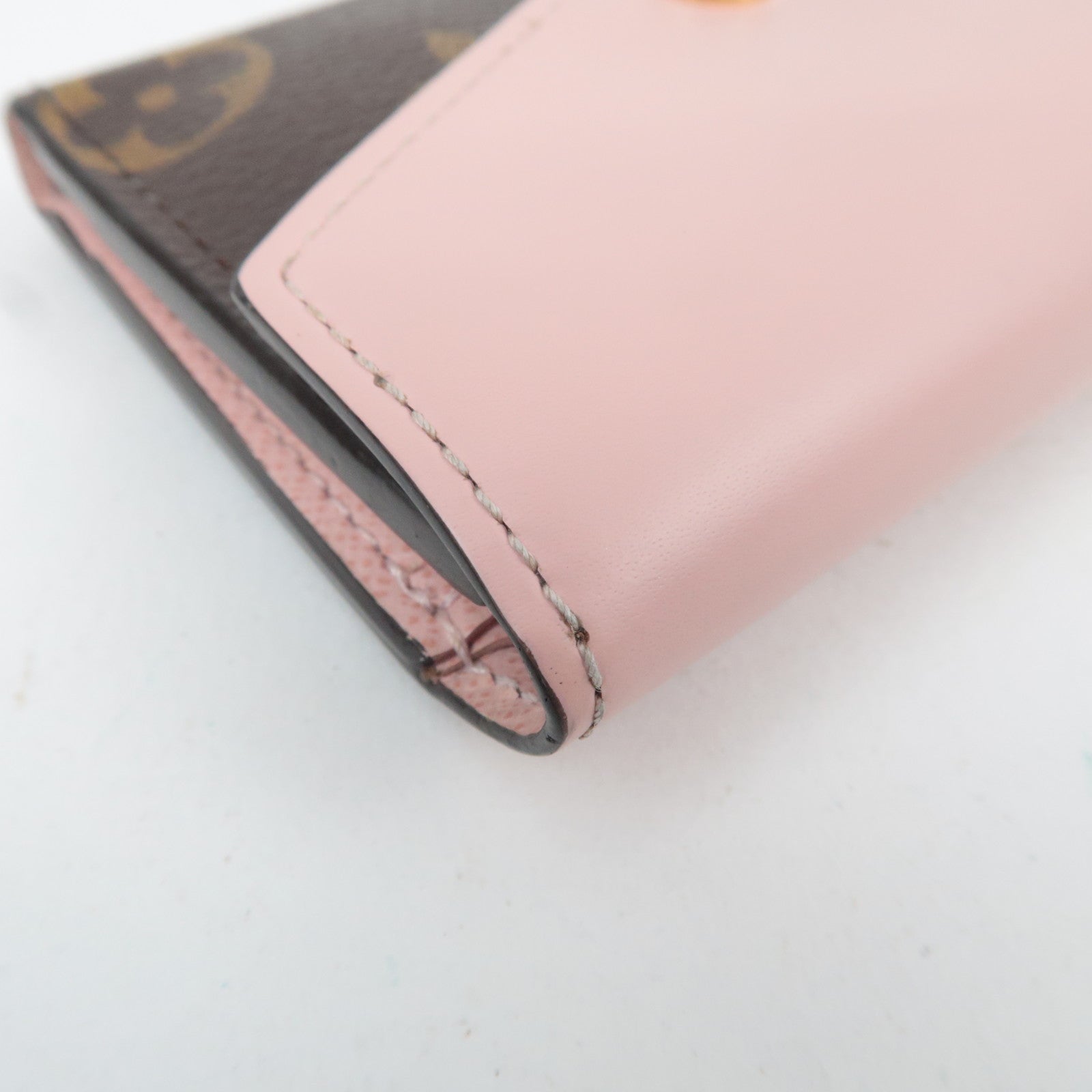 Louis Vuitton Monogram Portefeuille Zoe Trifold Wallet Rose Ballerine M62933