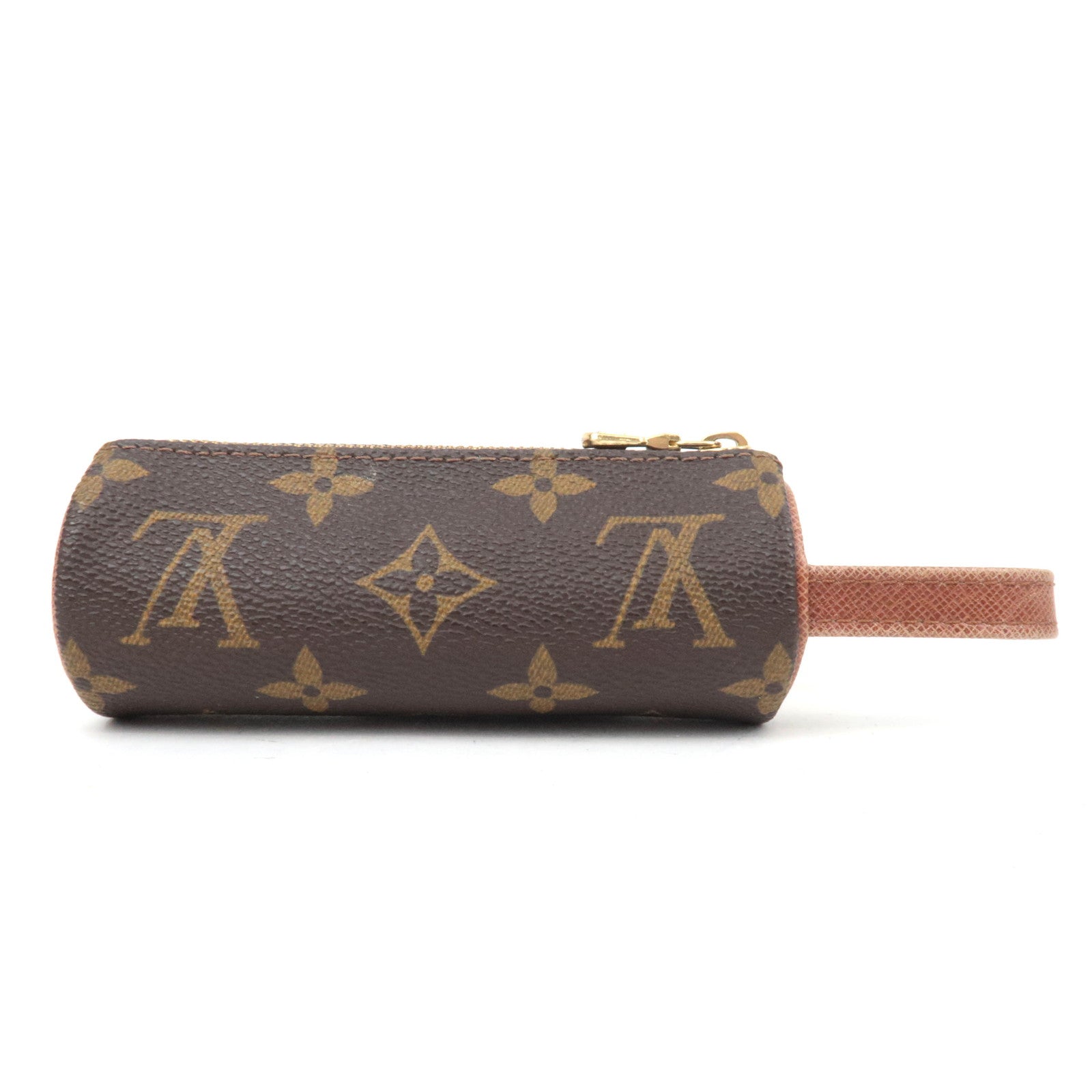Louis Vuitton Monogram Etui 3 Ball de Golf Ball Case Mini Pouch M5824