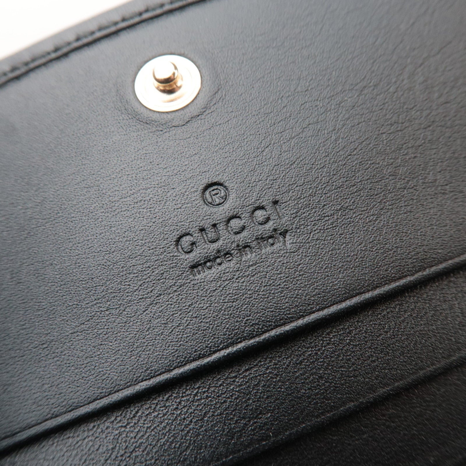 GUCCI GG Emblem Small Wallet GG Supreme Beige 30692