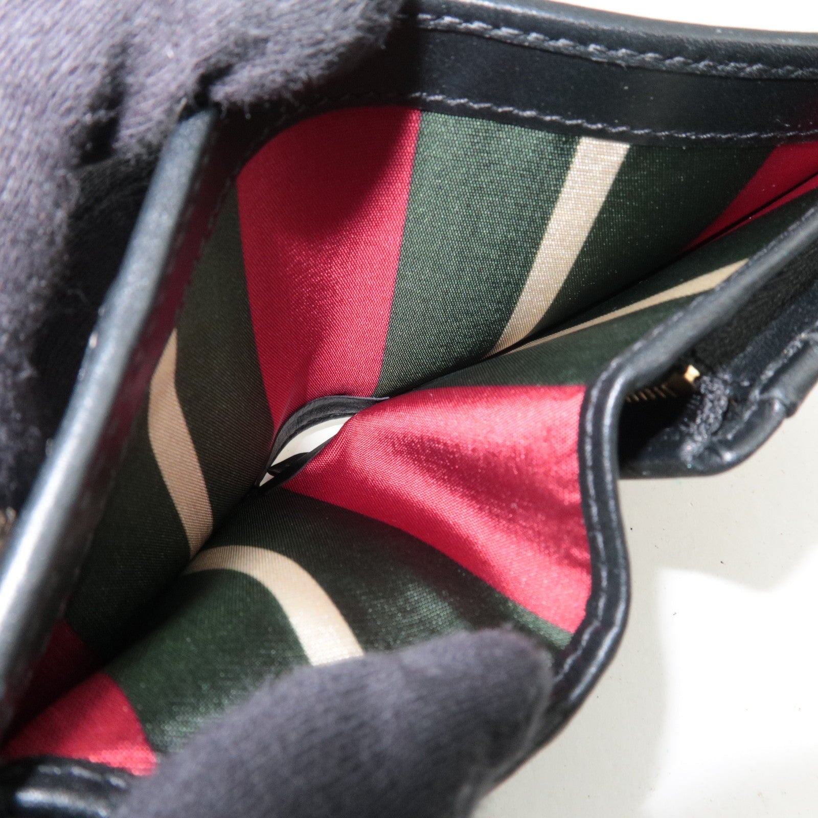 GUCCI GG Emblem Small Wallet GG Supreme Beige 30692