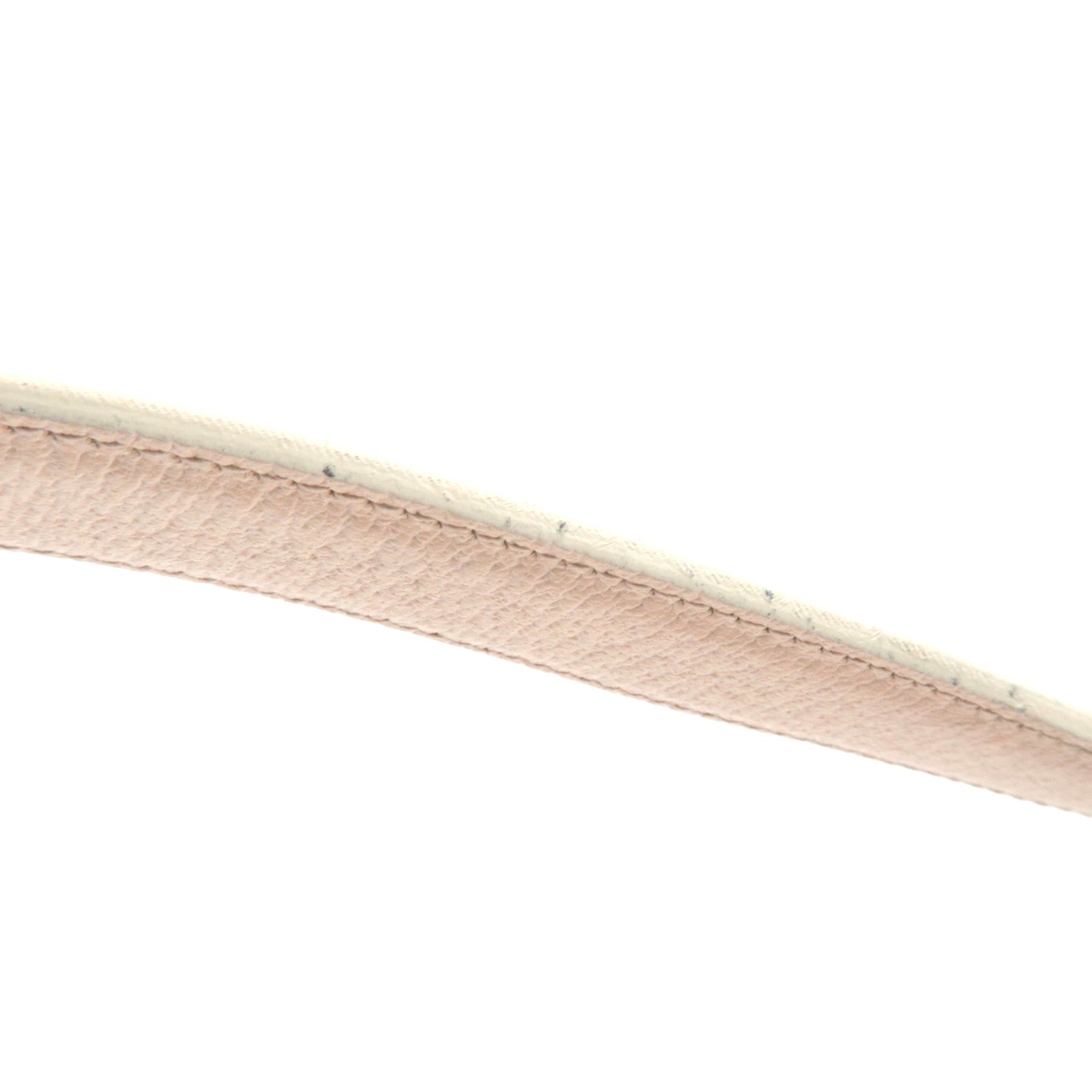 BVLGARI Logomania Canvas Leather Shoulder Bag Pink White