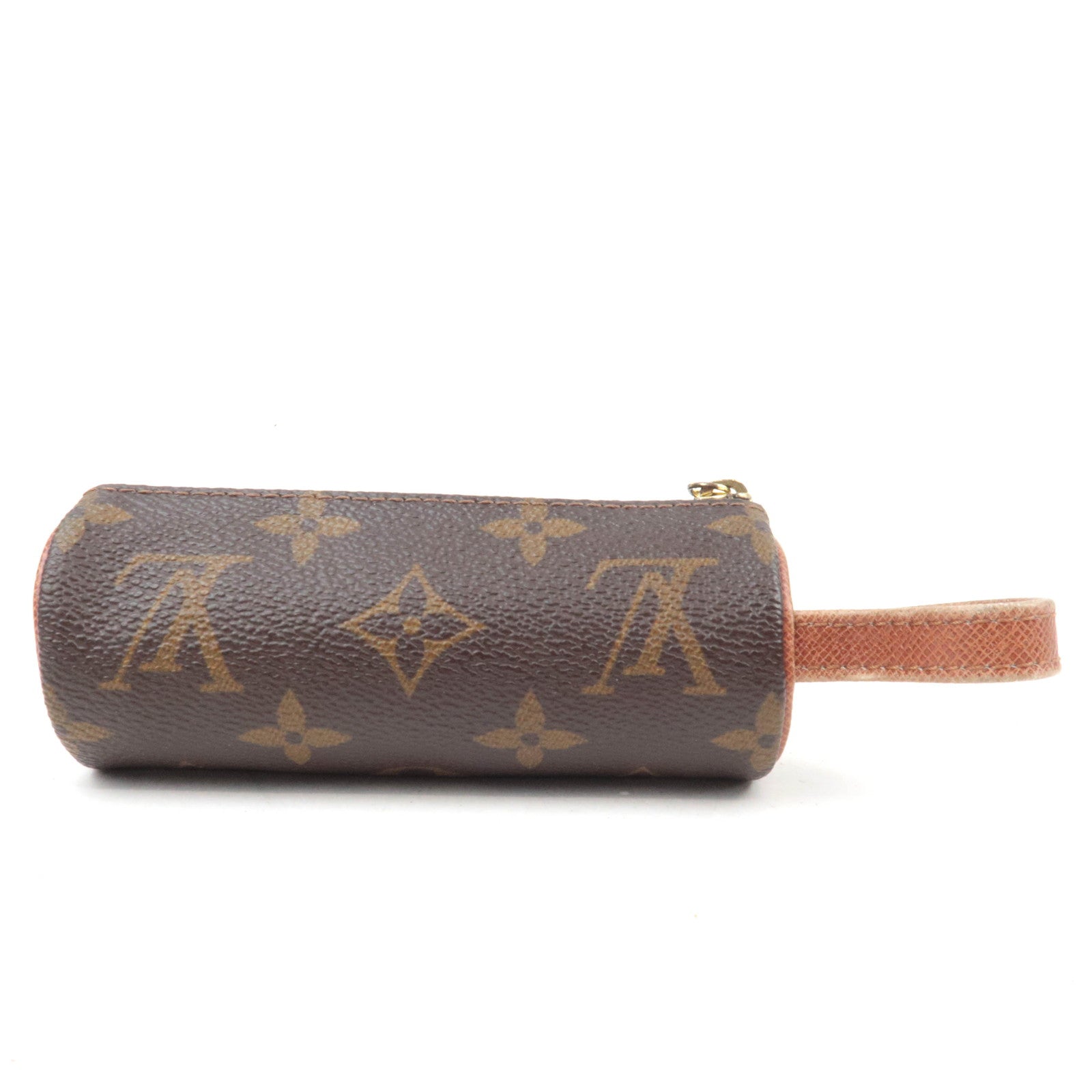 Louis Vuitton Monogram Etui 3 Ball de Golf Ball Case Mini Pouch M5824