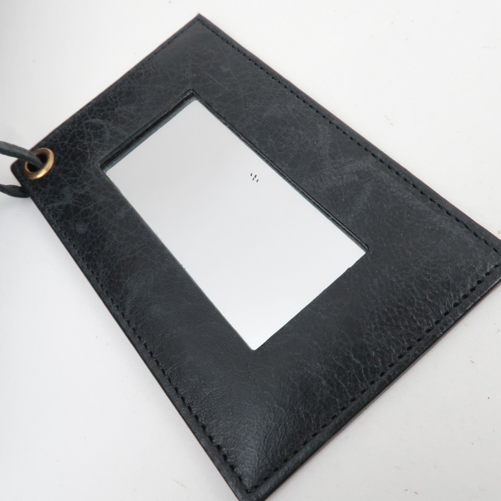 BALENCIAGA The Giant Town 2Way Handbag Leather Black 240578