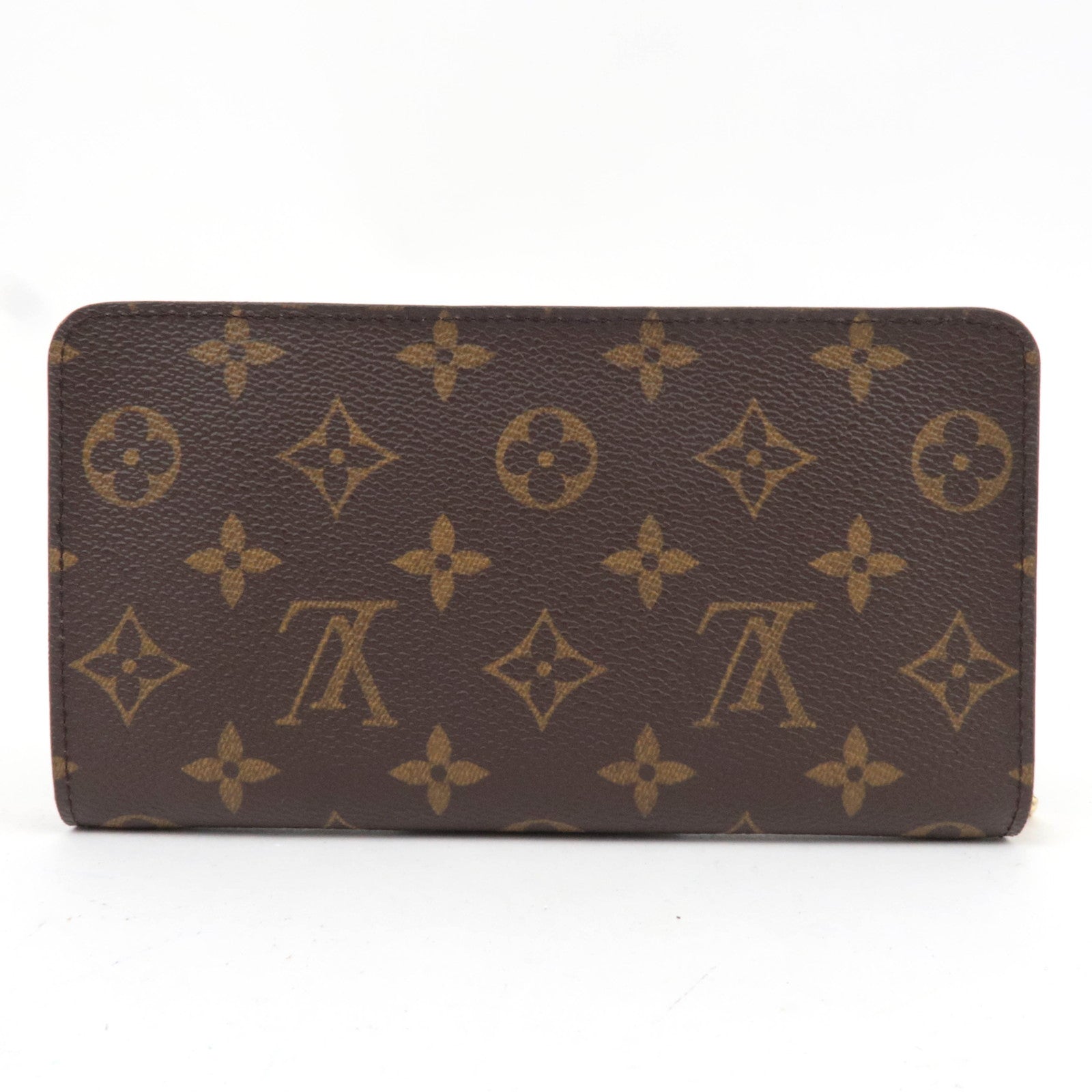 Louis Vuitton Monogram Porte Monnaie Zip Long Wallet M61727
