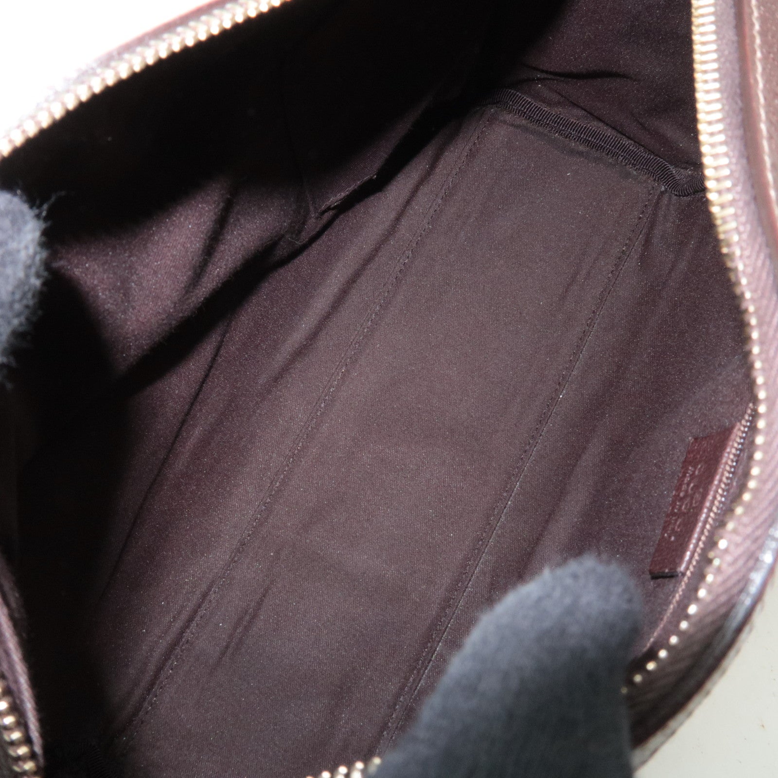 GUCCI Abby GG Canvas Leather Shoulder Bag Beige 130942