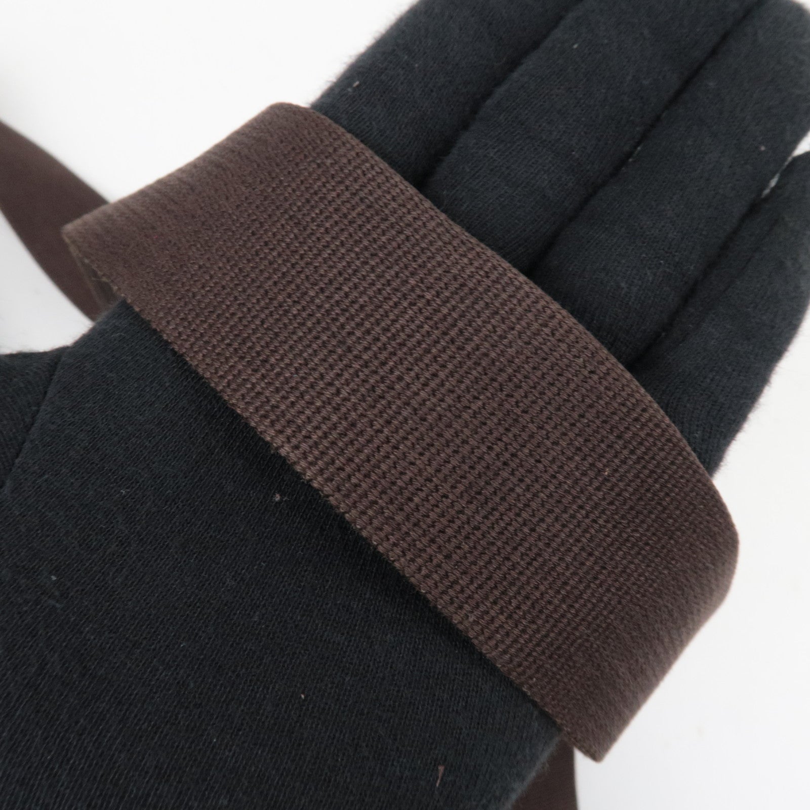 FENDI Zucca Canvas Leather Shoulder Bag Khaki 7VA003