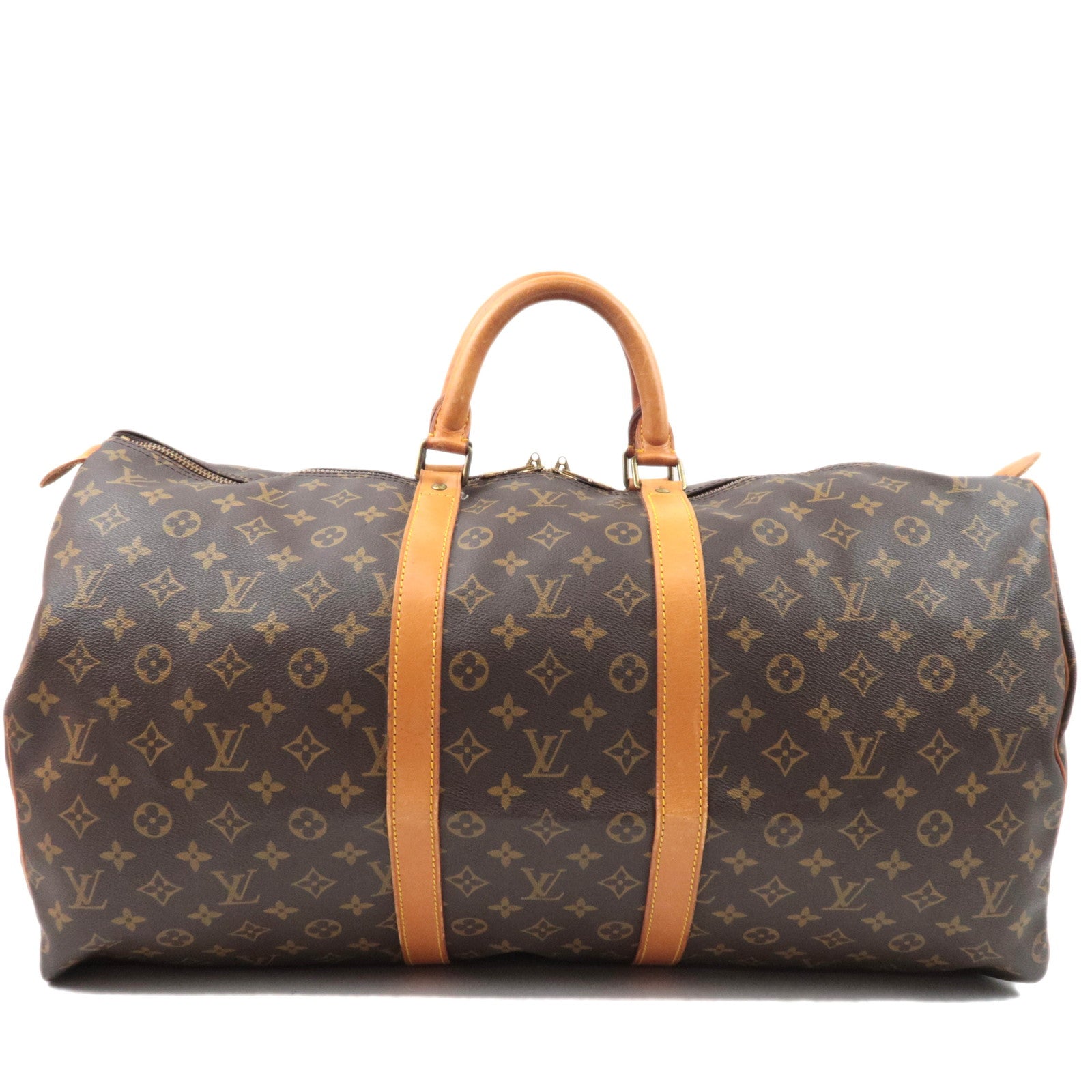 Louis Vuitton Monogram Keepall 55 Travel Bag M4142485228