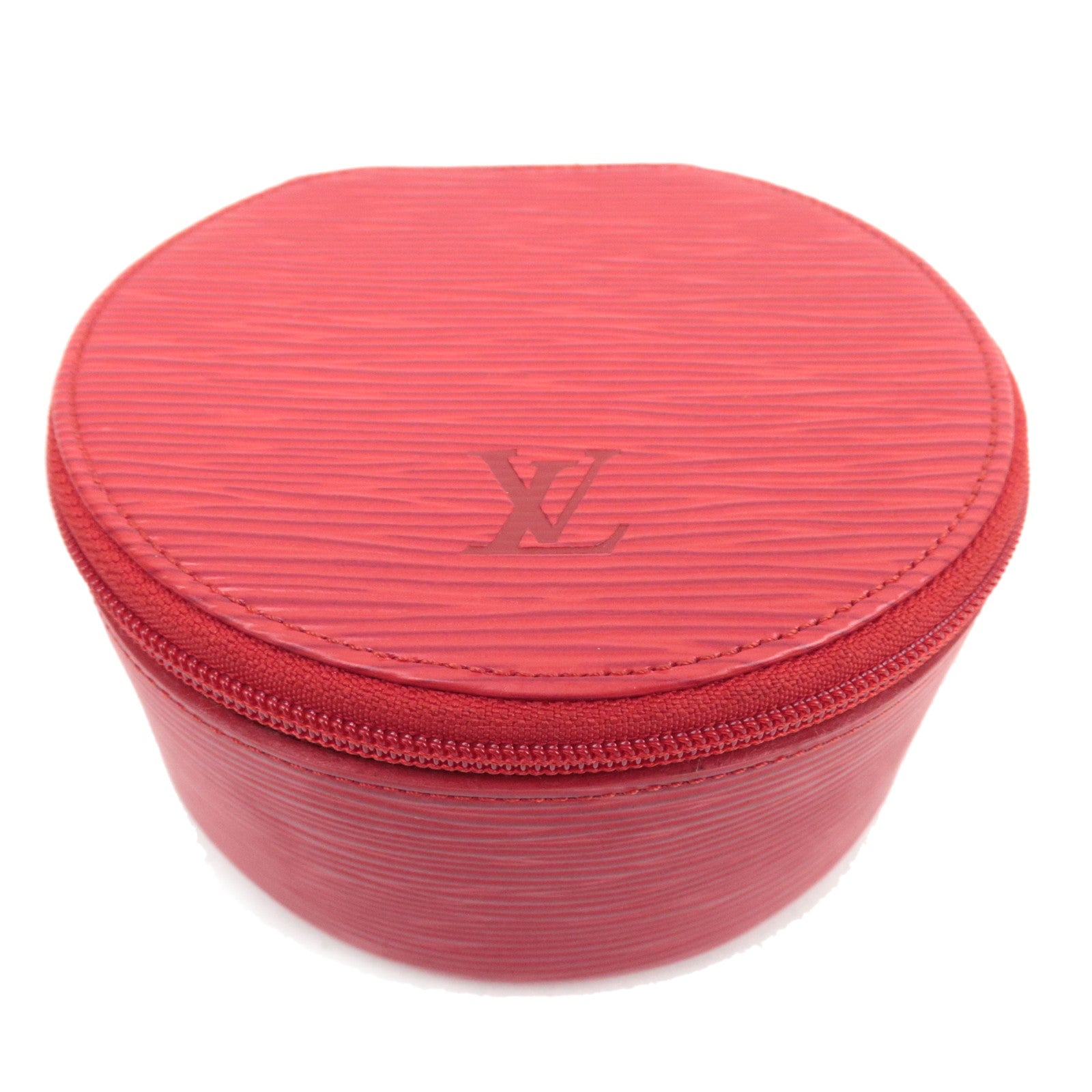 Louis Vuitton Epi Ecrin Bijoux 12 Jewerly Case Castilian Red M4820785343