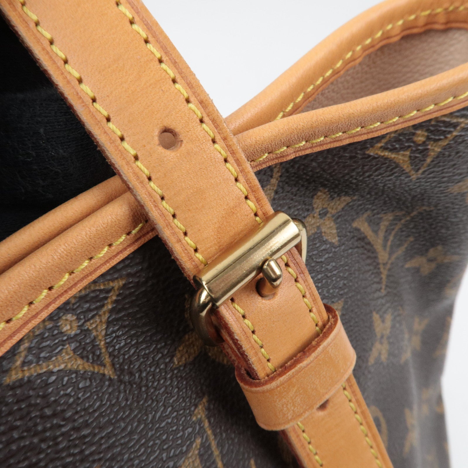 Louis Vuitton Monogram Bucket GM Shoulder Bag M42236