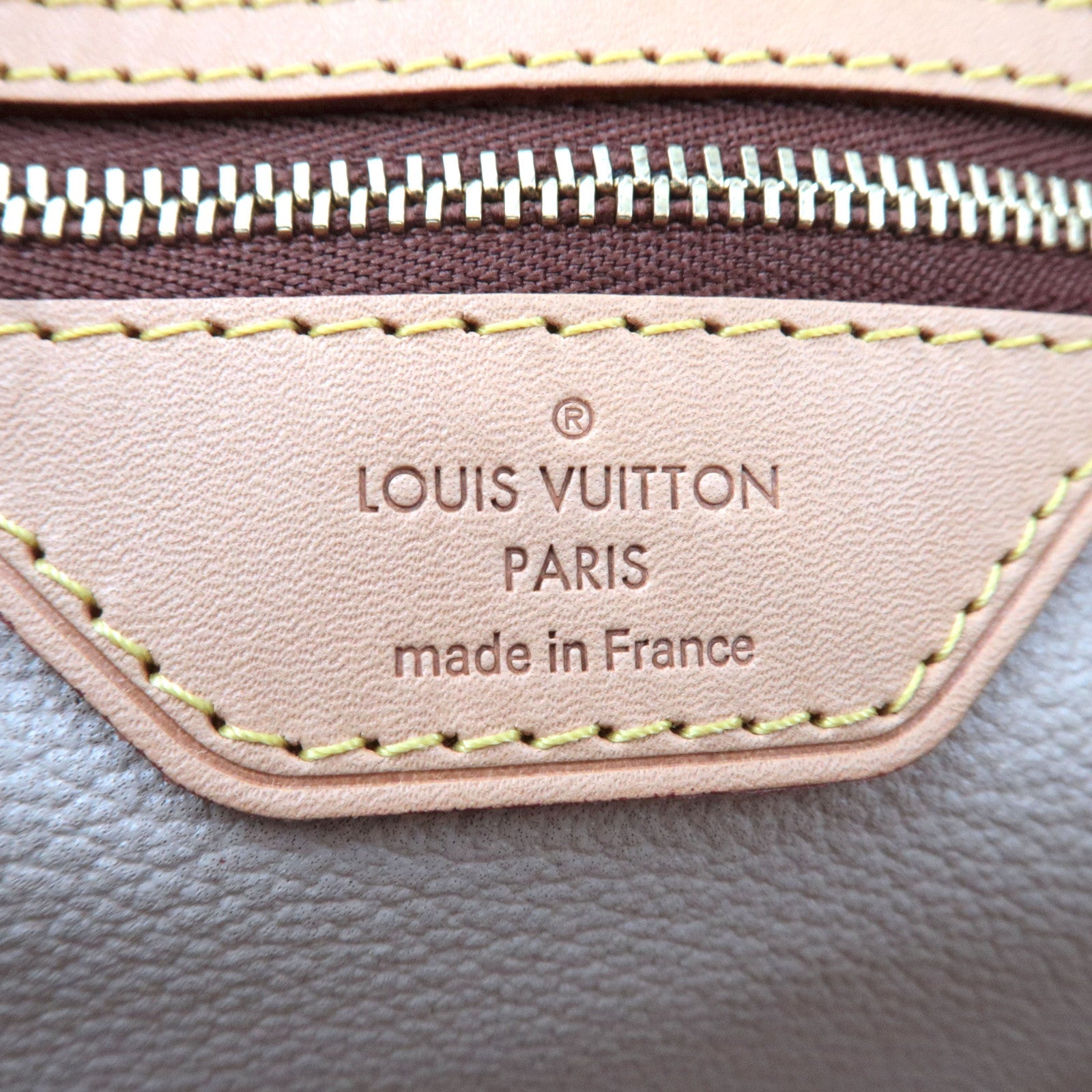 Louis Vuitton Monogram Bucket GM Shoulder Bag M42236