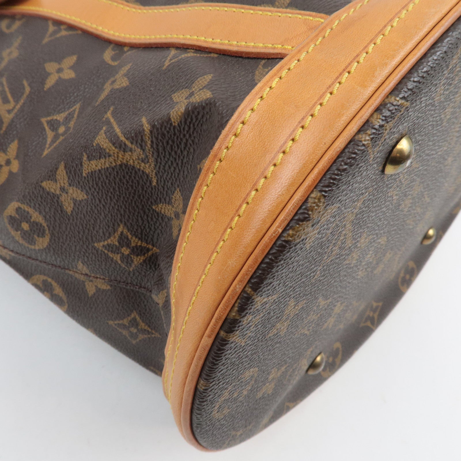 Louis Vuitton Monogram Bucket GM Shoulder Bag M42236