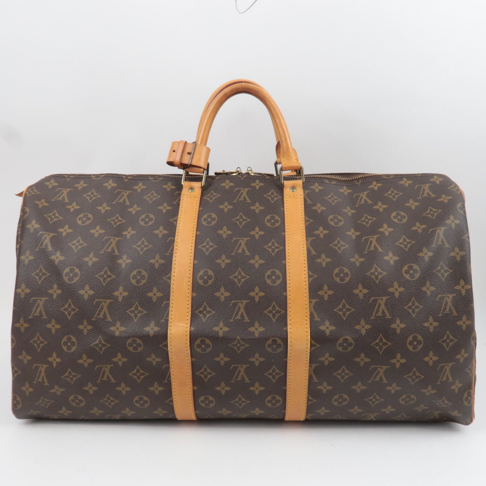 Louis Vuitton Monogram Keepall 55 Travel Bag M41424