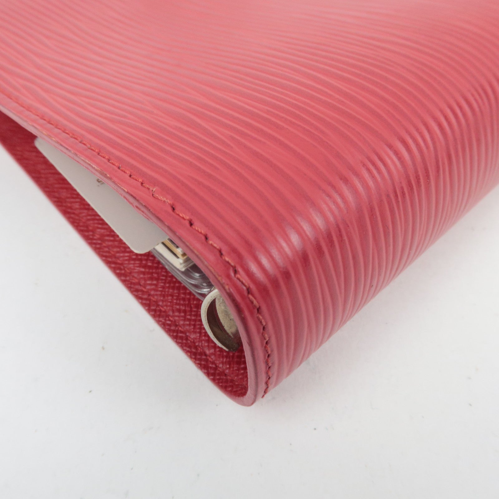 Louis Vuitton Epi Agenda MM Planner Cover Castilian Red R20047
