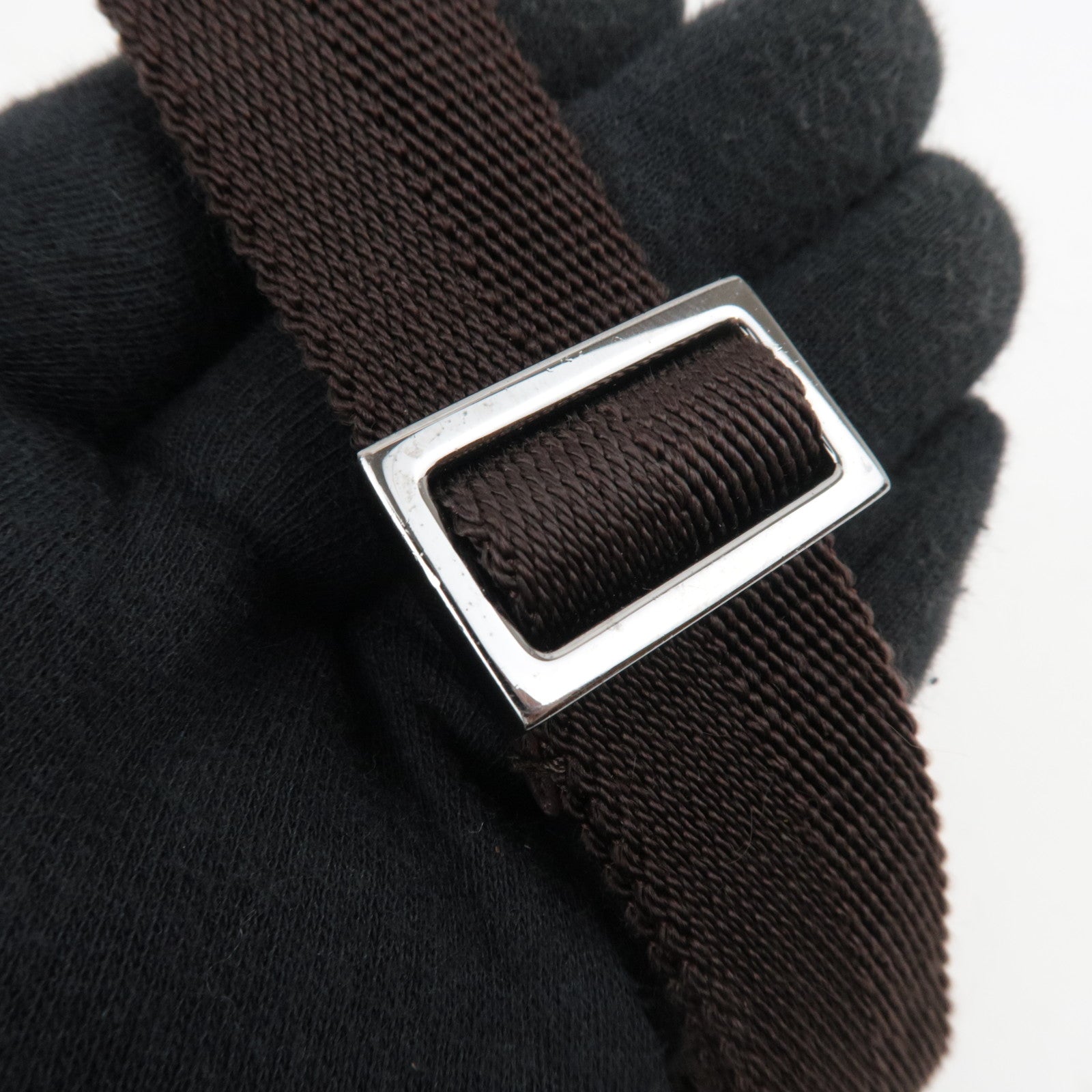 GUCCI Canvas Leather Small Shoulder Bag GG Beige 106644