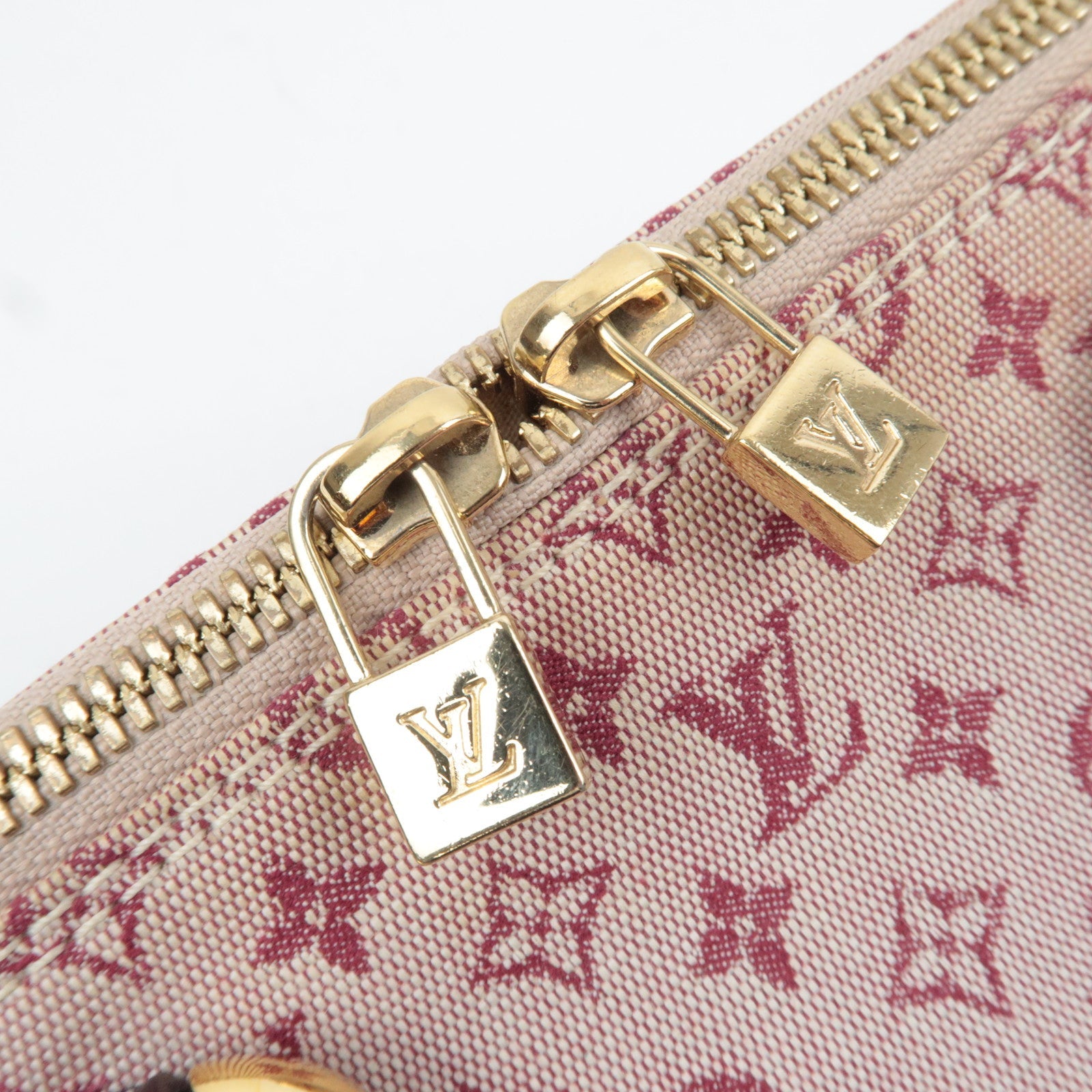 Louis Vuitton Monogram Mini Alma Long Handbag Cerise M92207