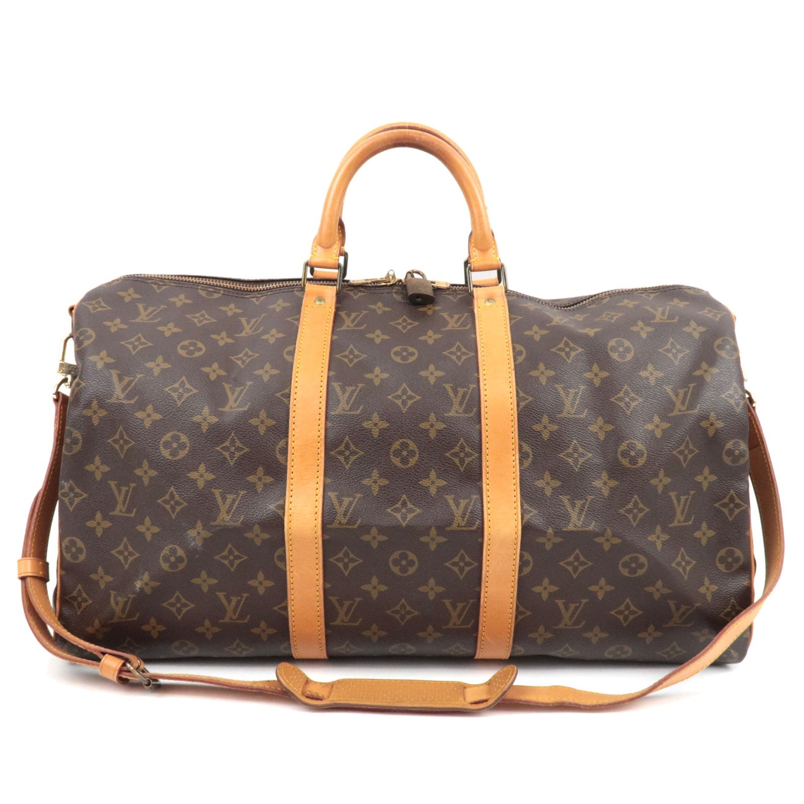 Louis Vuitton Monogram Keepall Bandouliere 50 Travel bag M41416 VI88385387
