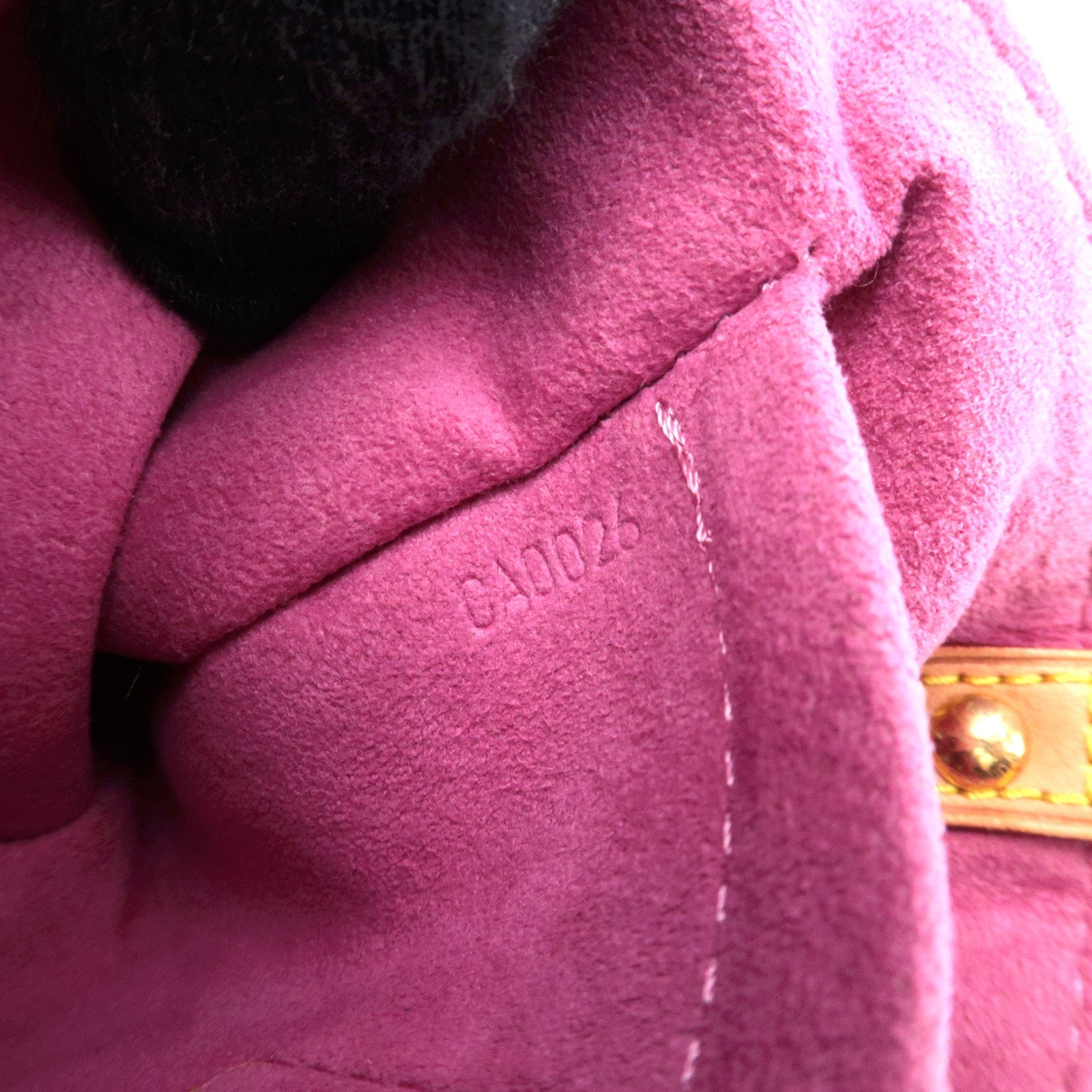 Louis Vuitton Monogram Denim Mini Pleaty Bag Pink M95216