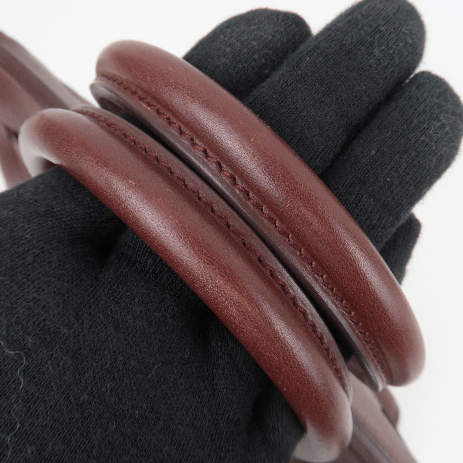 HERMES Birkin 35 Ardennes Brown □A Stamp (1997)