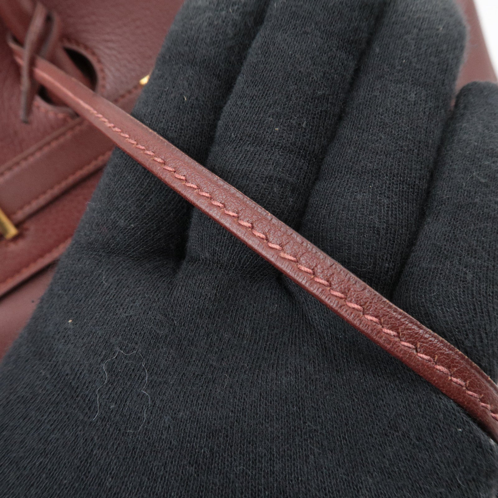 HERMES Birkin 35 Ardennes Brown □A Stamp (1997)