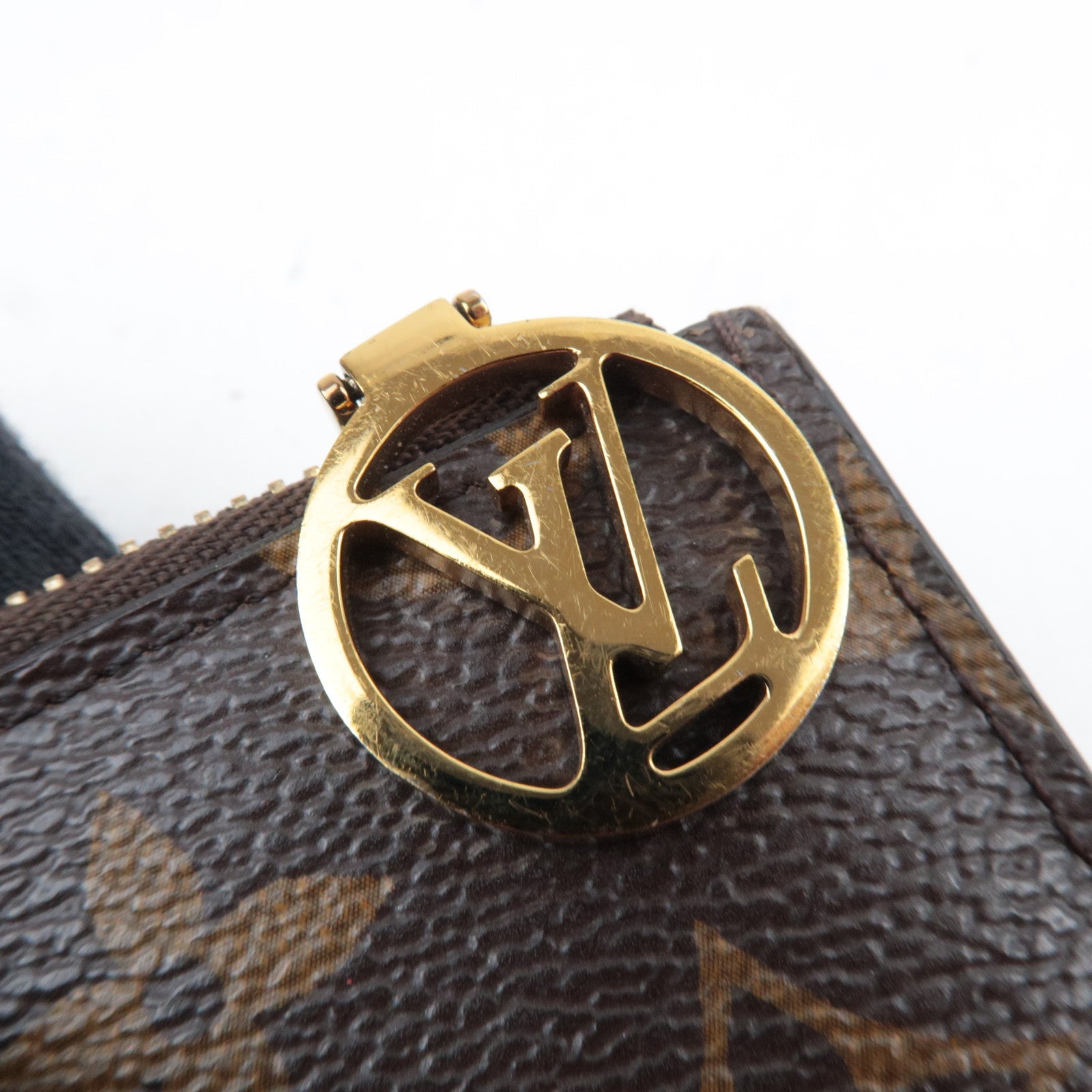 Louis Vuitton Monogram Porte Carte Romy Fragment Case Jaune M81882
