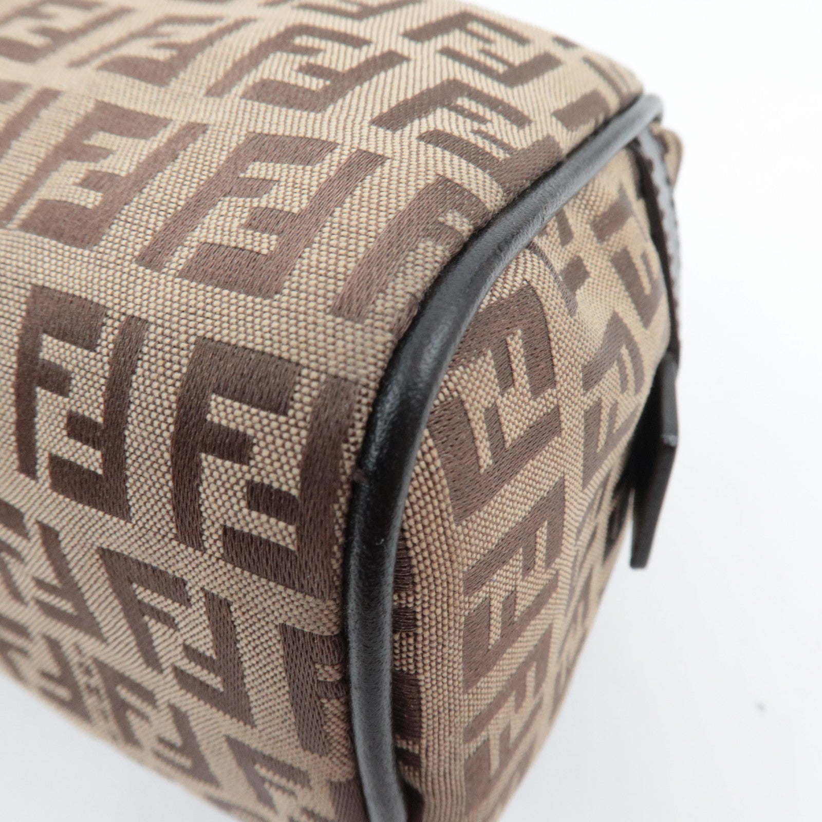 FENDI Zucchino East West Handbag Beige 8BL006