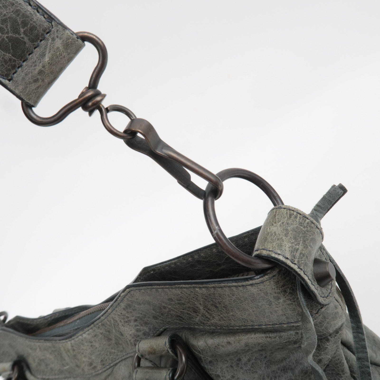 BALENCIAGA The First Bag Green 103208